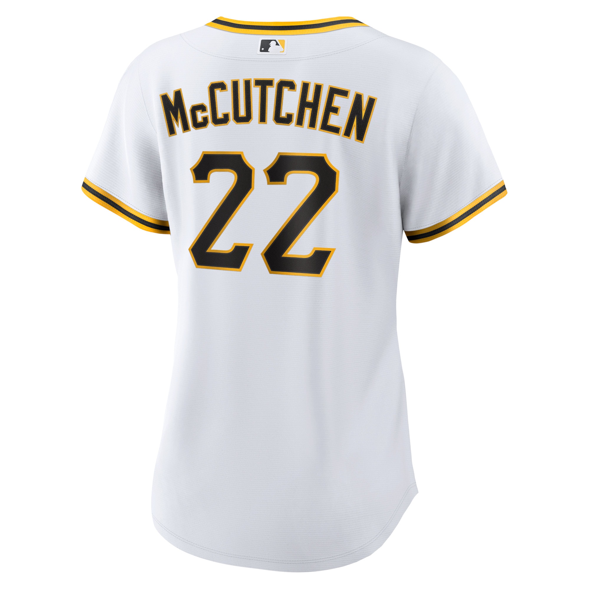 Andrew McCutchen Pittsburgh Pirates Women's Home Replica Player Jersey - White - angle 5