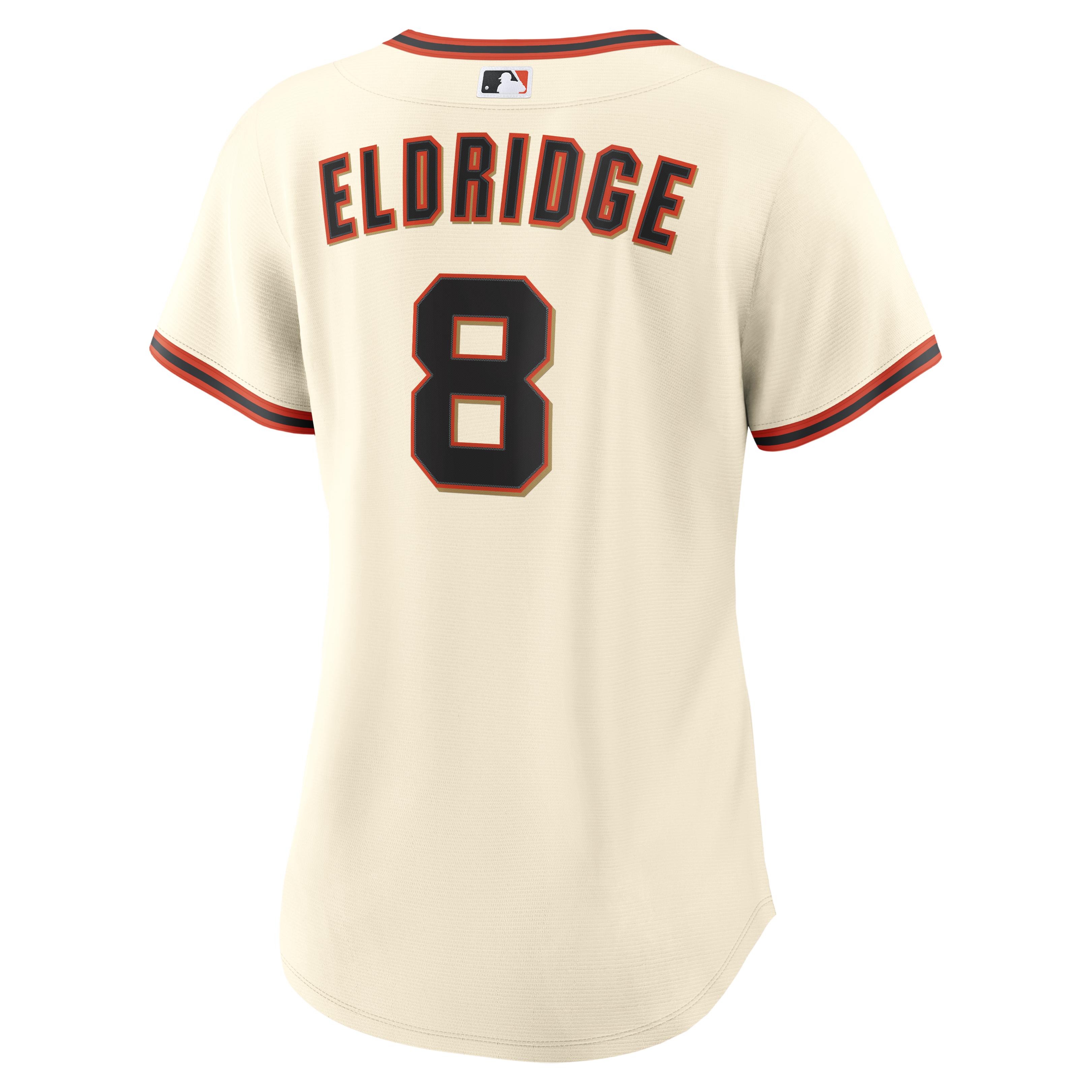 Bryce Eldridge San Francisco Giants Women's Home Replica Jersey - Cream - angle 5