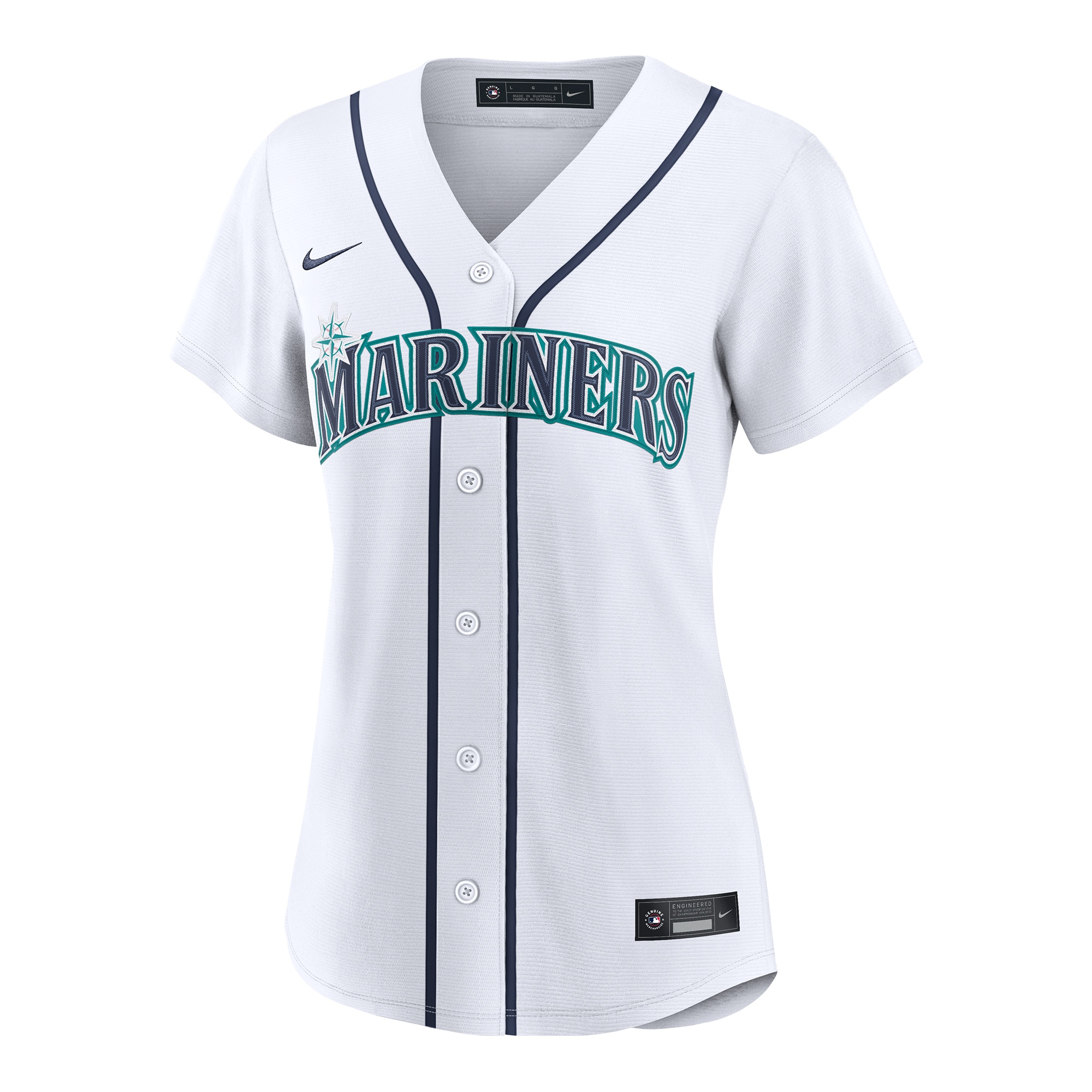 Victor Robles Seattle Mariners Women's Home Replica Jersey - White - angle 4