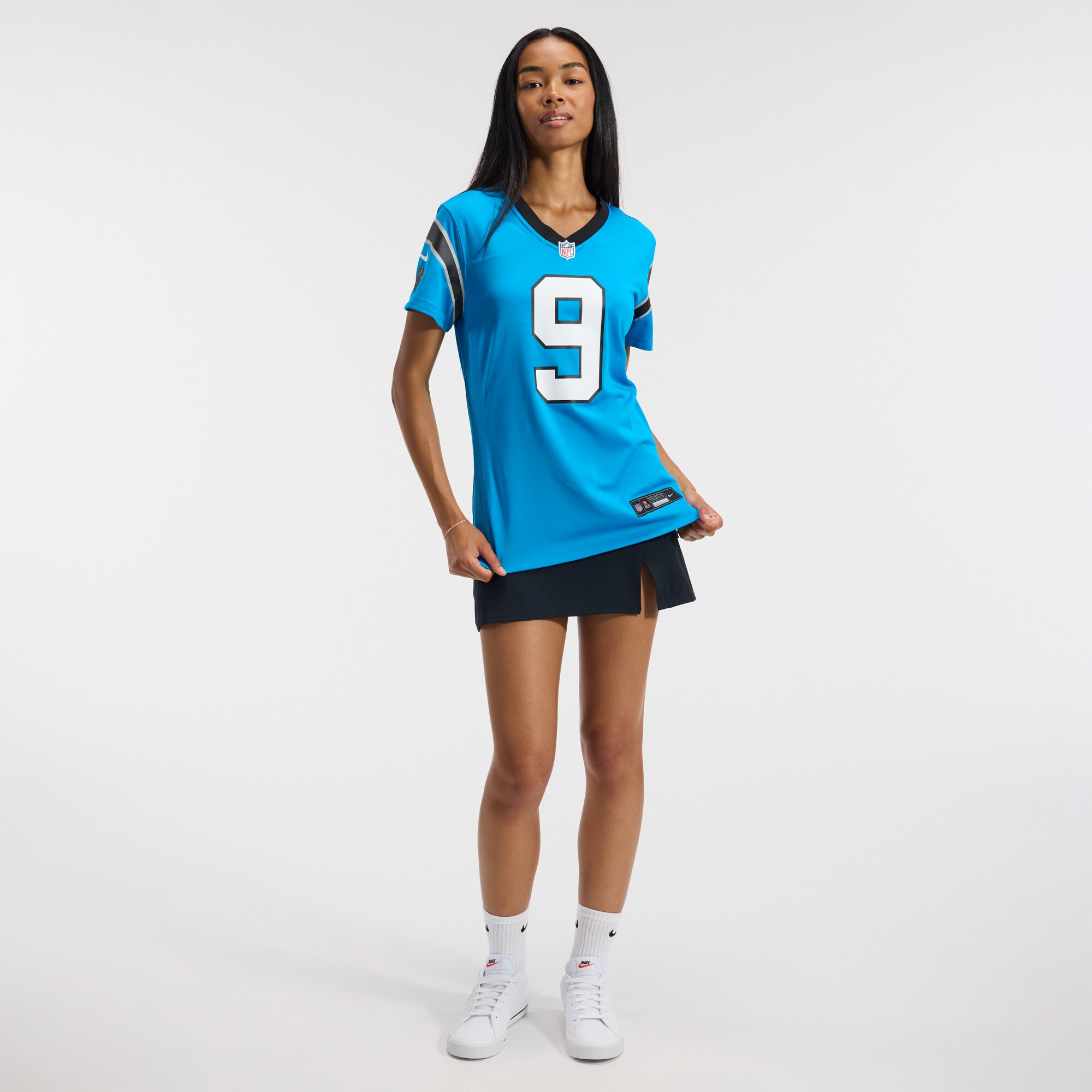 Bryce Young Carolina Panthers Women's Player Jersey - Blue - angle 6