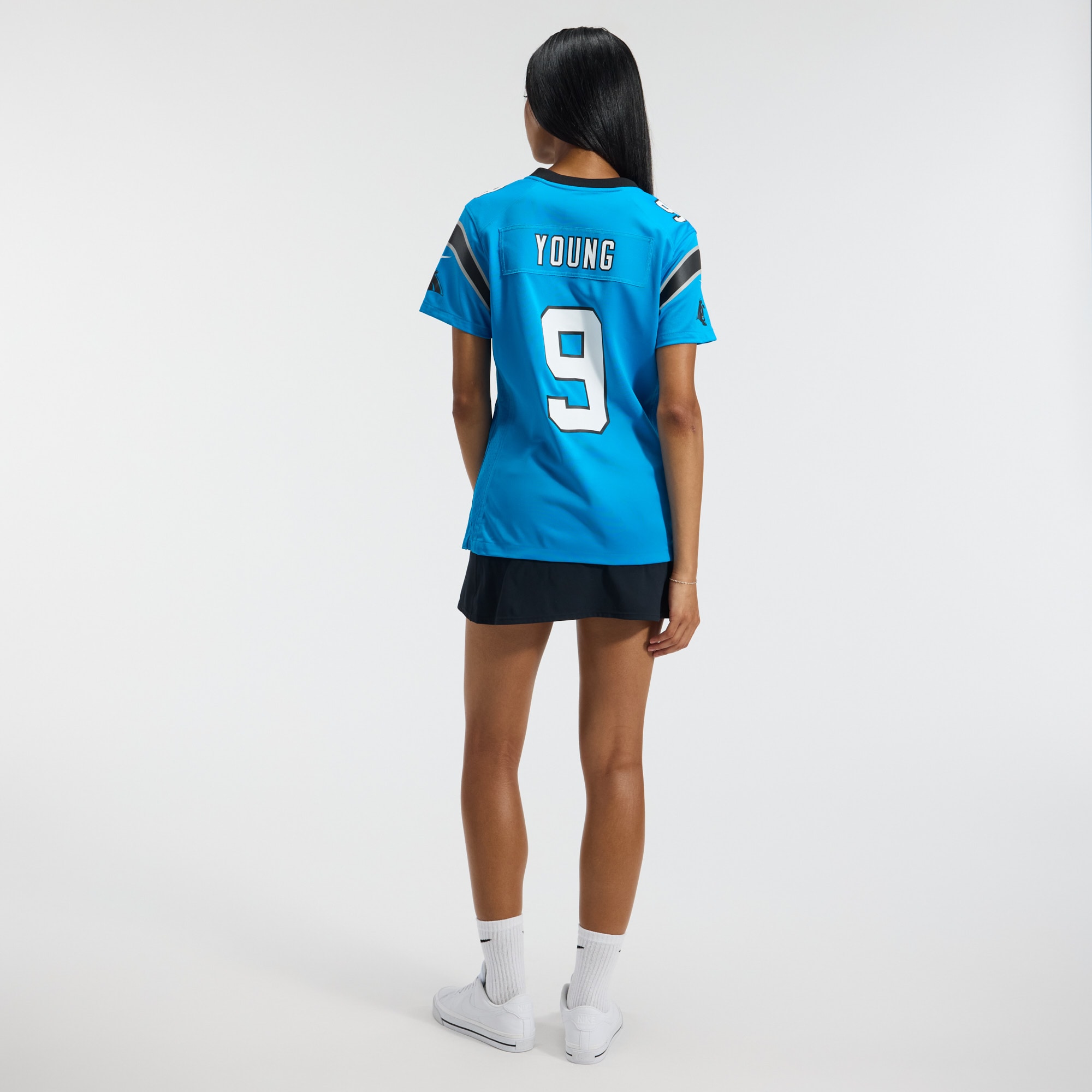 Bryce Young Carolina Panthers Women's Player Jersey - Blue - angle 7