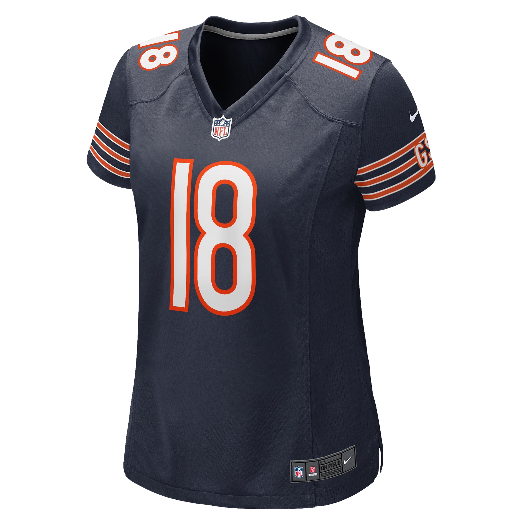 Caleb Williams Chicago Bears Women's Player Game Jersey - Navy - angle 4