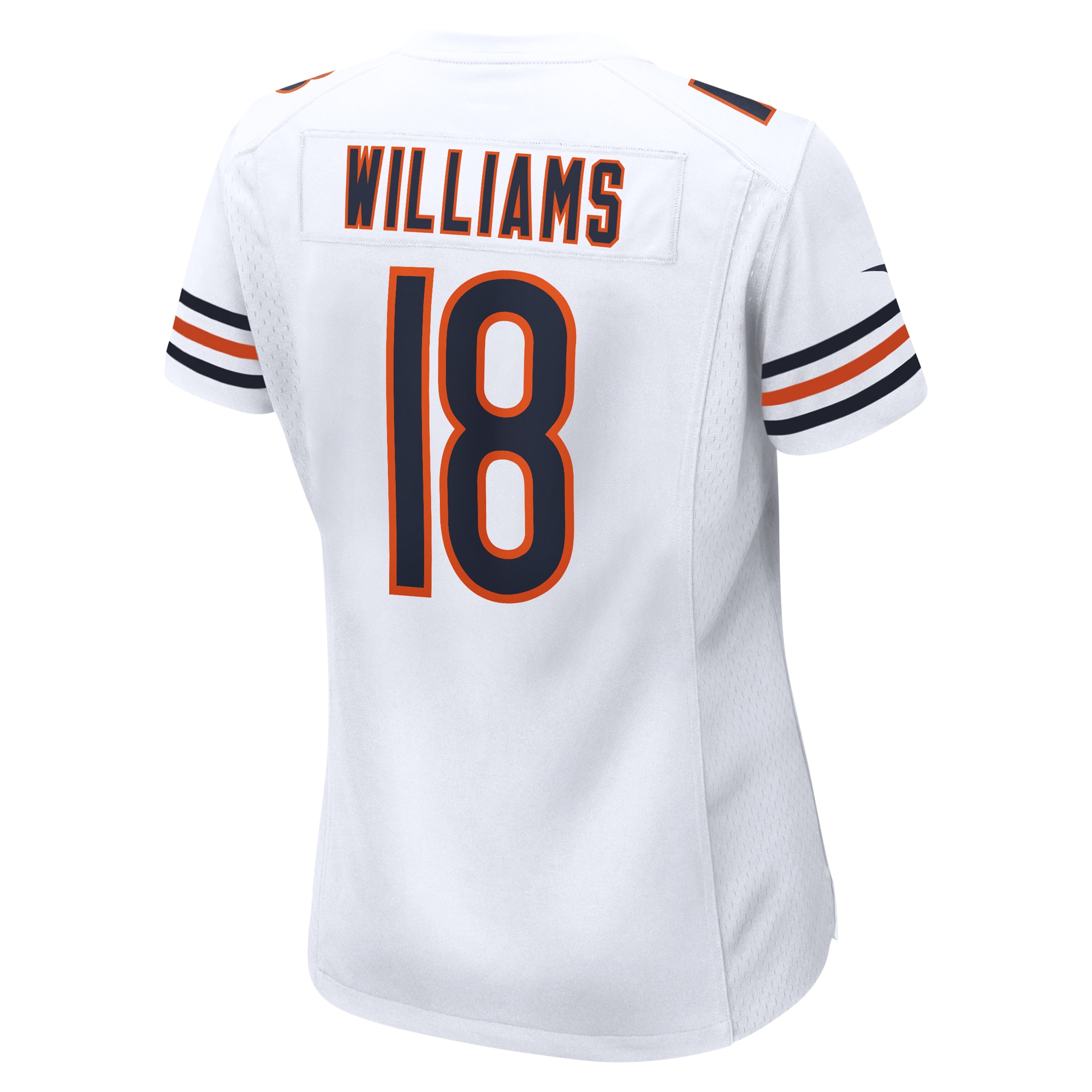 Caleb Williams Chicago Bears Women's Game Player Jersey - White - angle 5