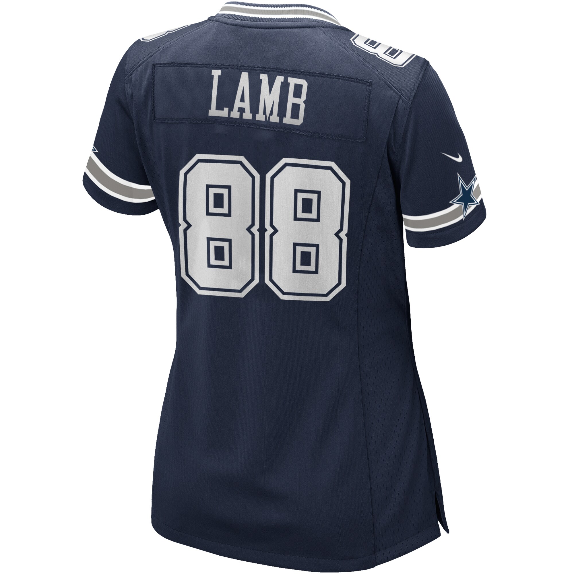 CeeDee Lamb Dallas Cowboys Women's Game Jersey - Navy - angle 5