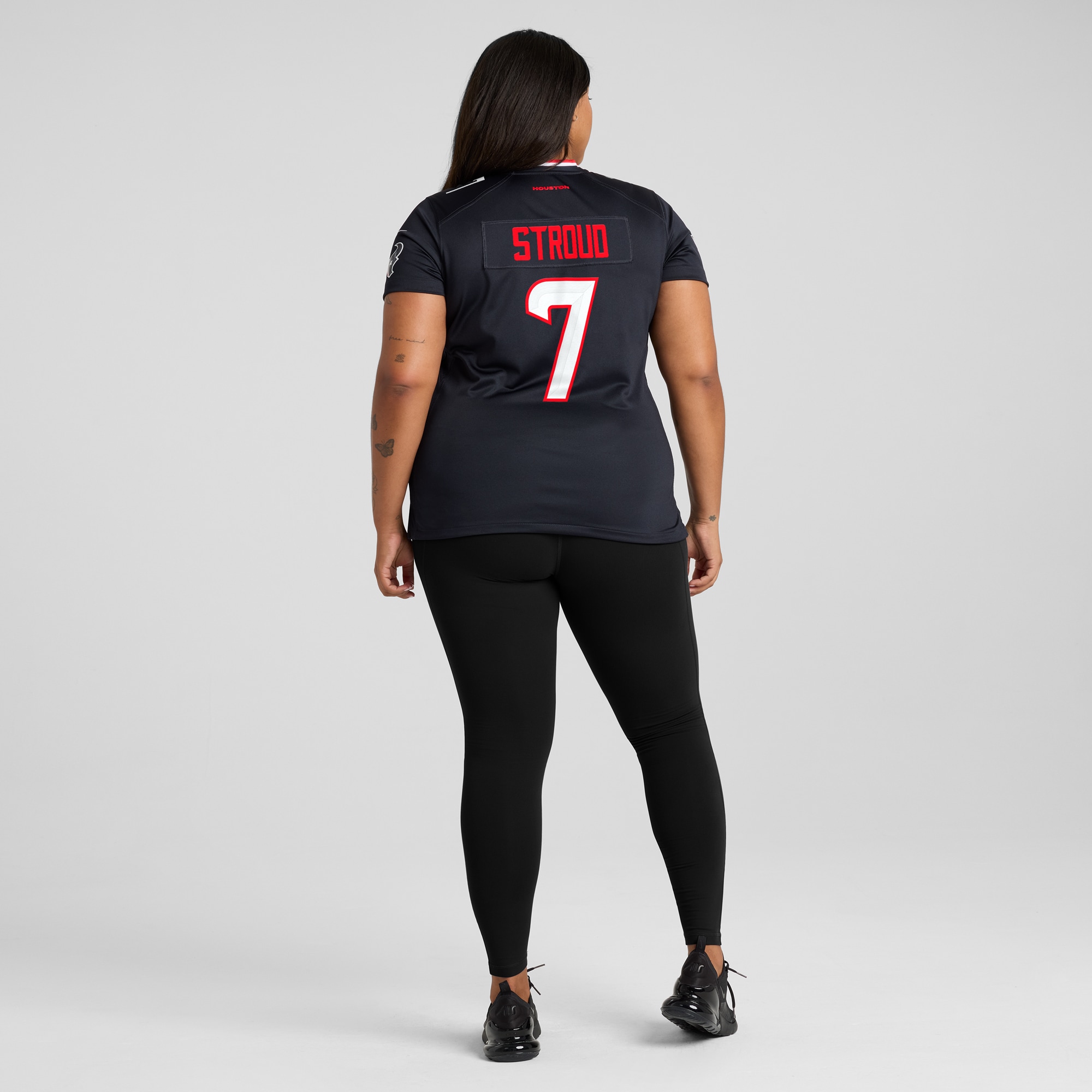C.J. Stroud #7 Houston Texans Women's Game Jersey - Navy - angle 9