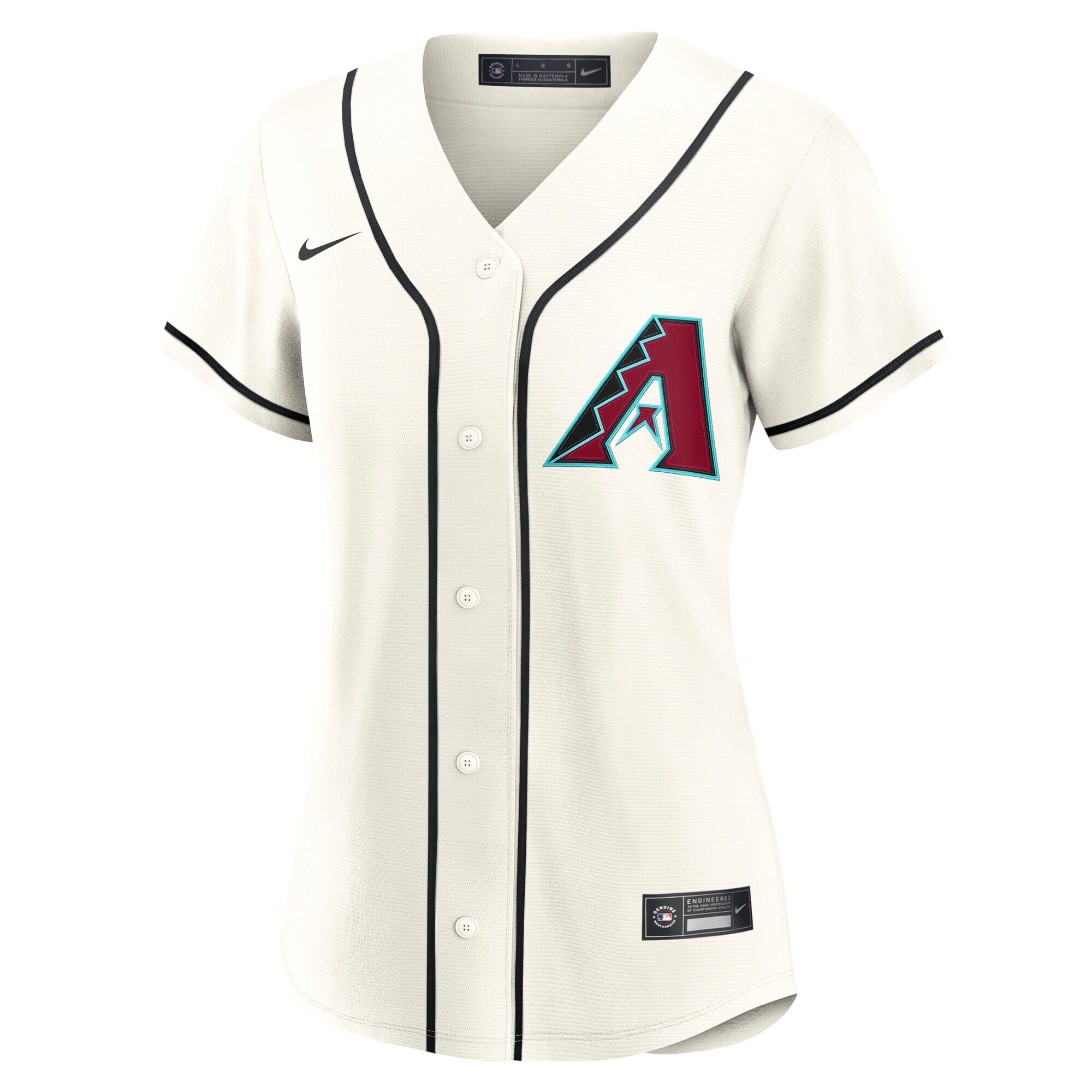 Corbin Carroll Arizona Diamondbacks Women's Home Replica Jersey - Cream - angle 4