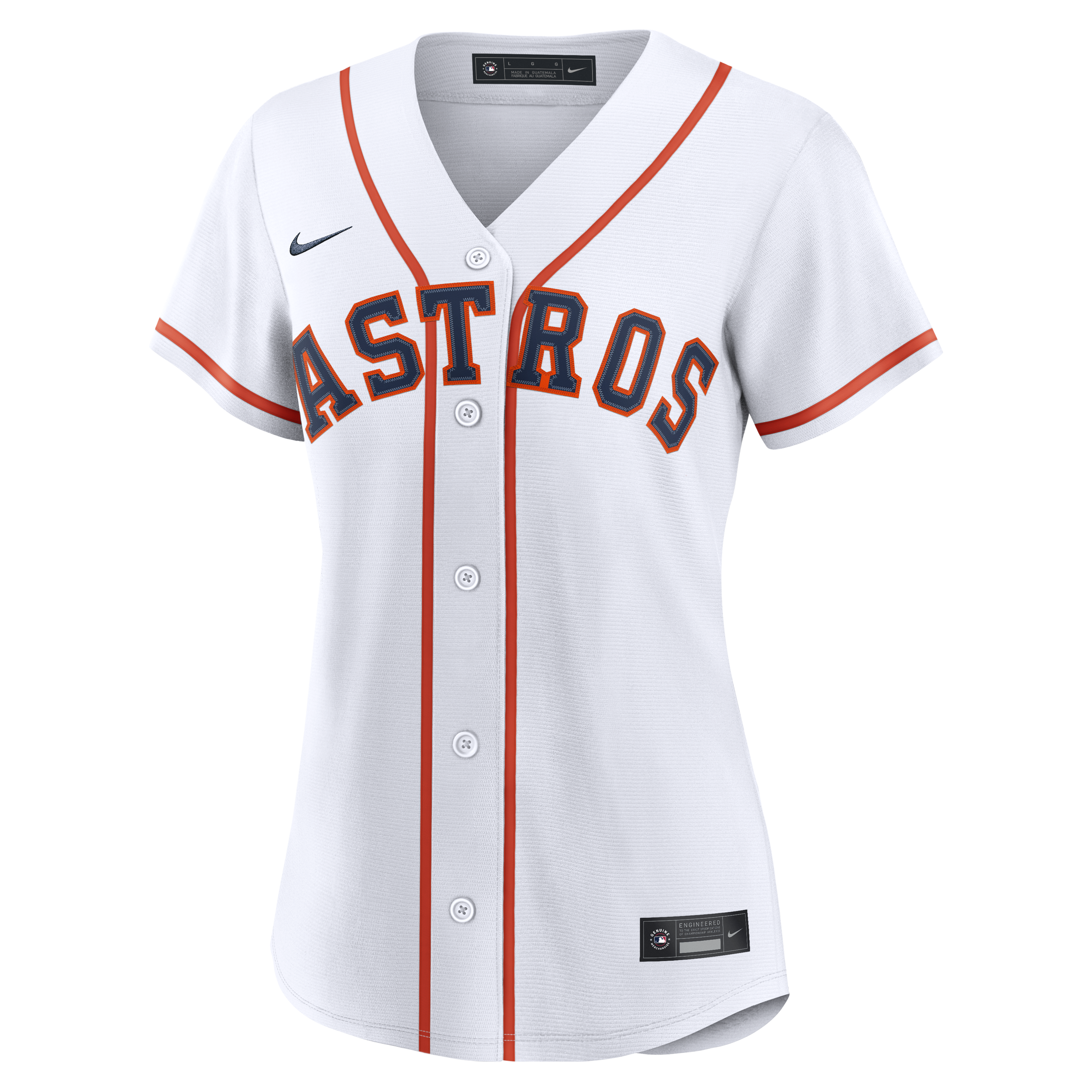 Daulton Varsho Houston Astros Women's Home Replica Jersey - White - angle 6
