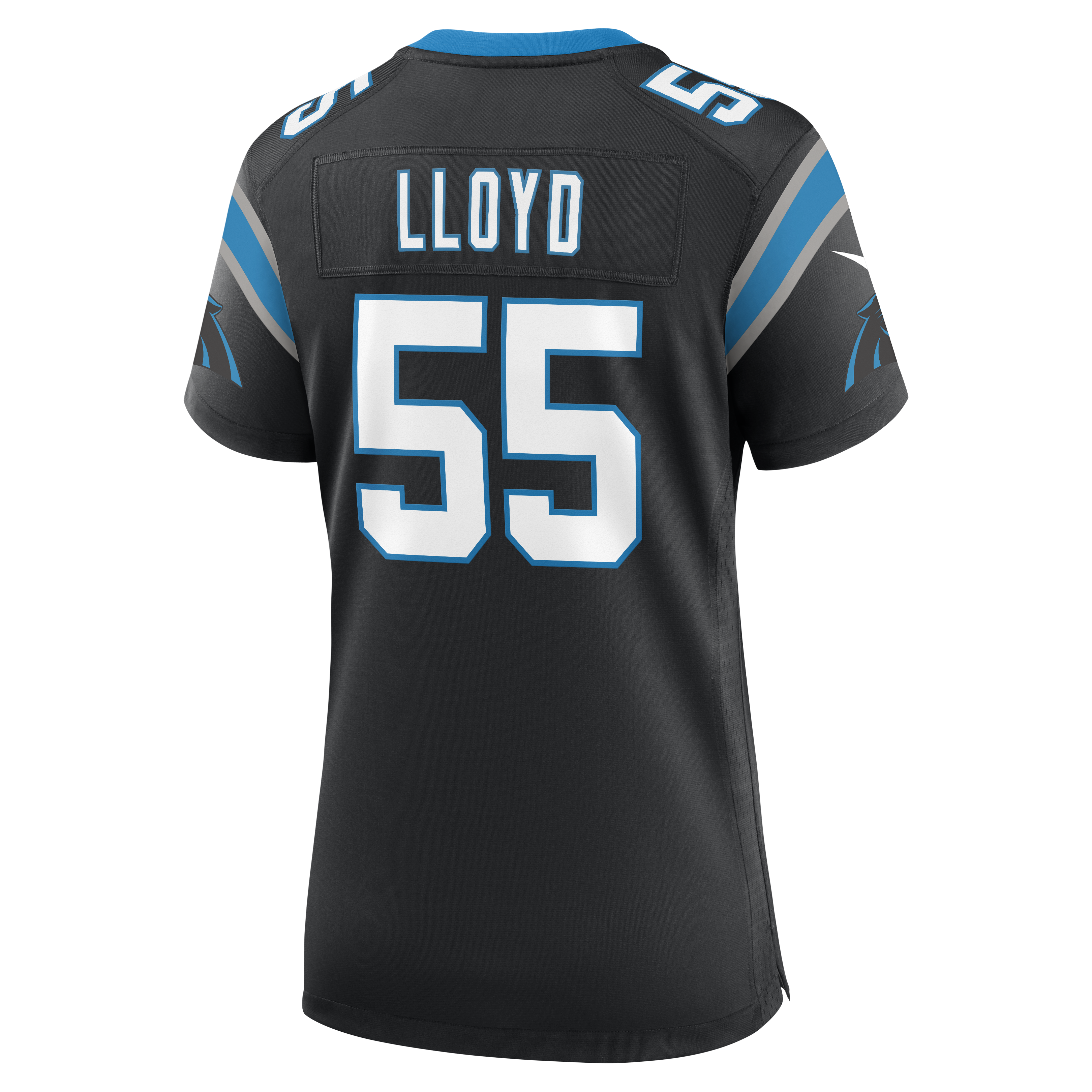 Devin Lloyd Carolina Panthers Women's Team Game Jersey - Black - angle 9