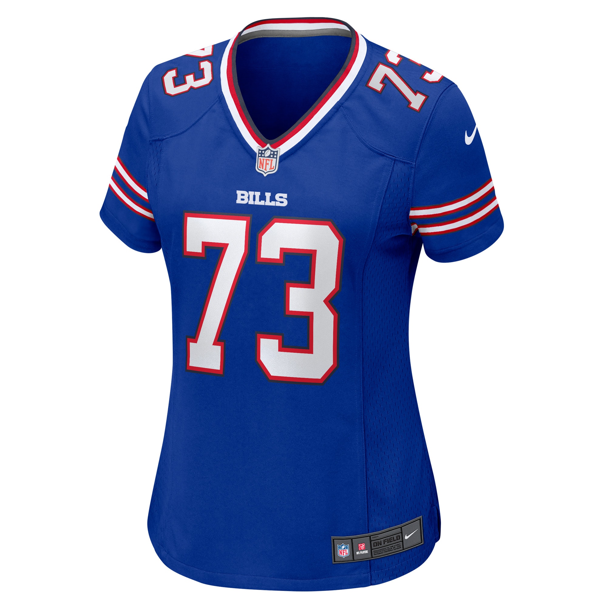 Dion Dawkins Buffalo Bills Women's Game Jersey - Royal - angle 4