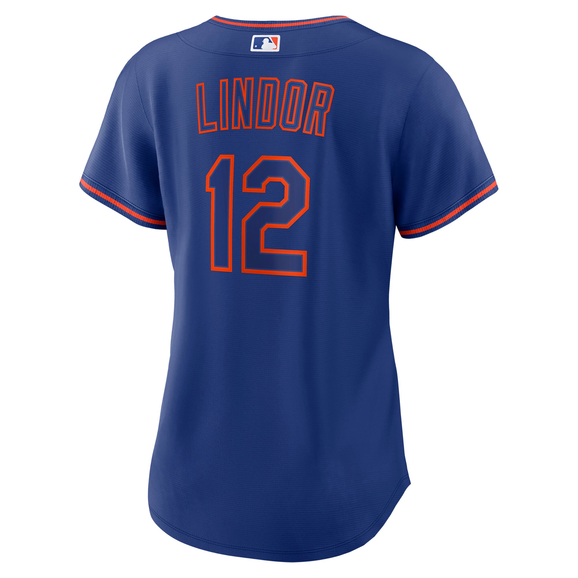 Francisco Lindor New York Mets Women's Alternate Replica Jersey - Royal - angle 5