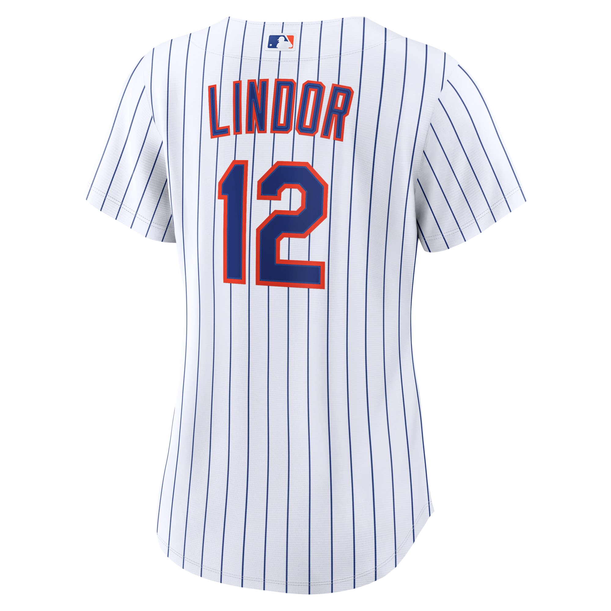Francisco Lindor New York Mets Women's Home Replica Jersey - White - angle 5