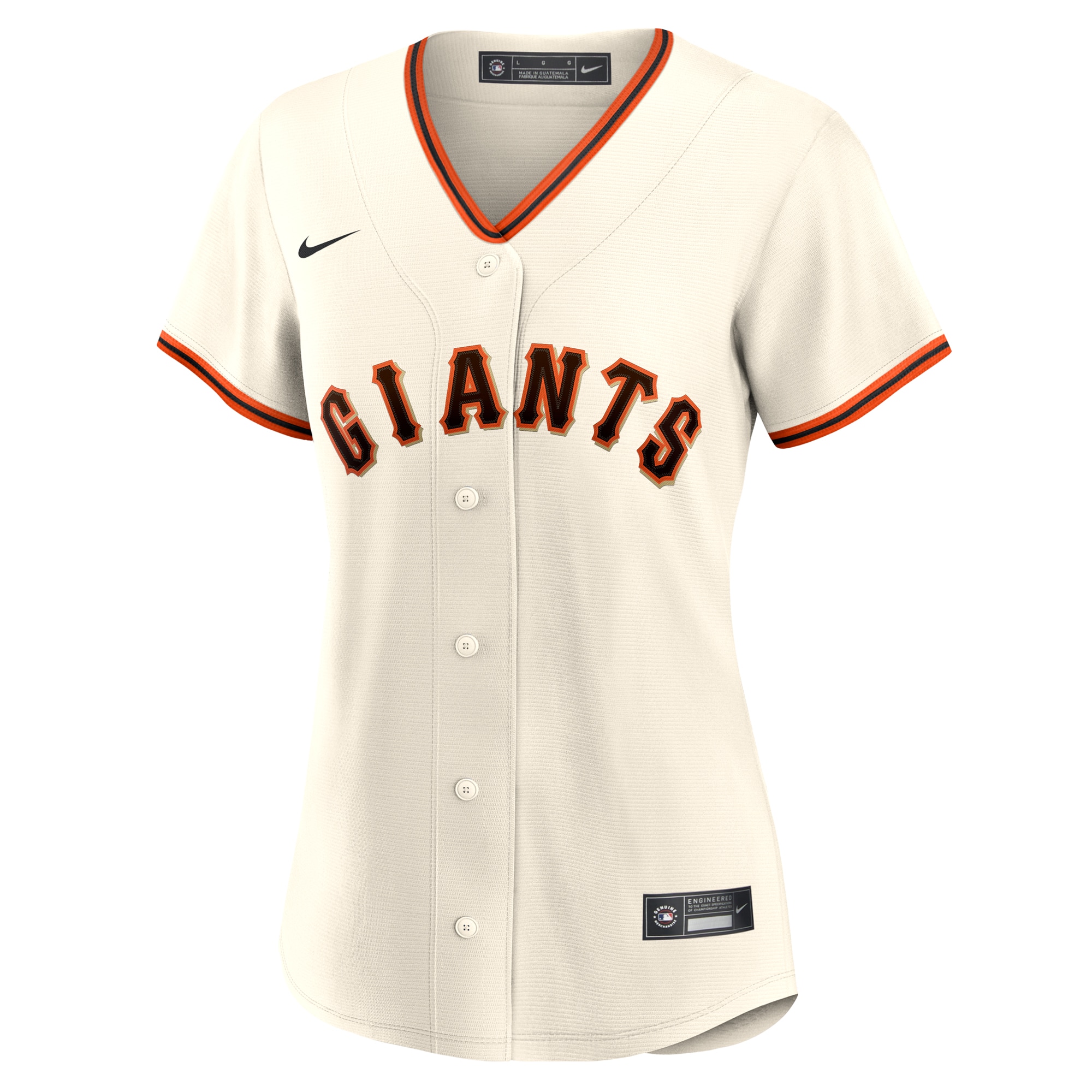 Grant McCray San Francisco Giants Women's Home Replica Jersey - Cream - angle 3