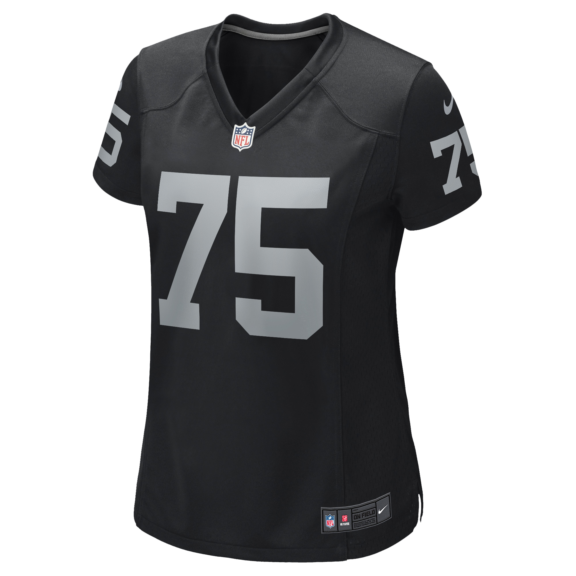Howie Long Las Vegas Raiders Women's Game Retired Player Jersey - Black - angle 4