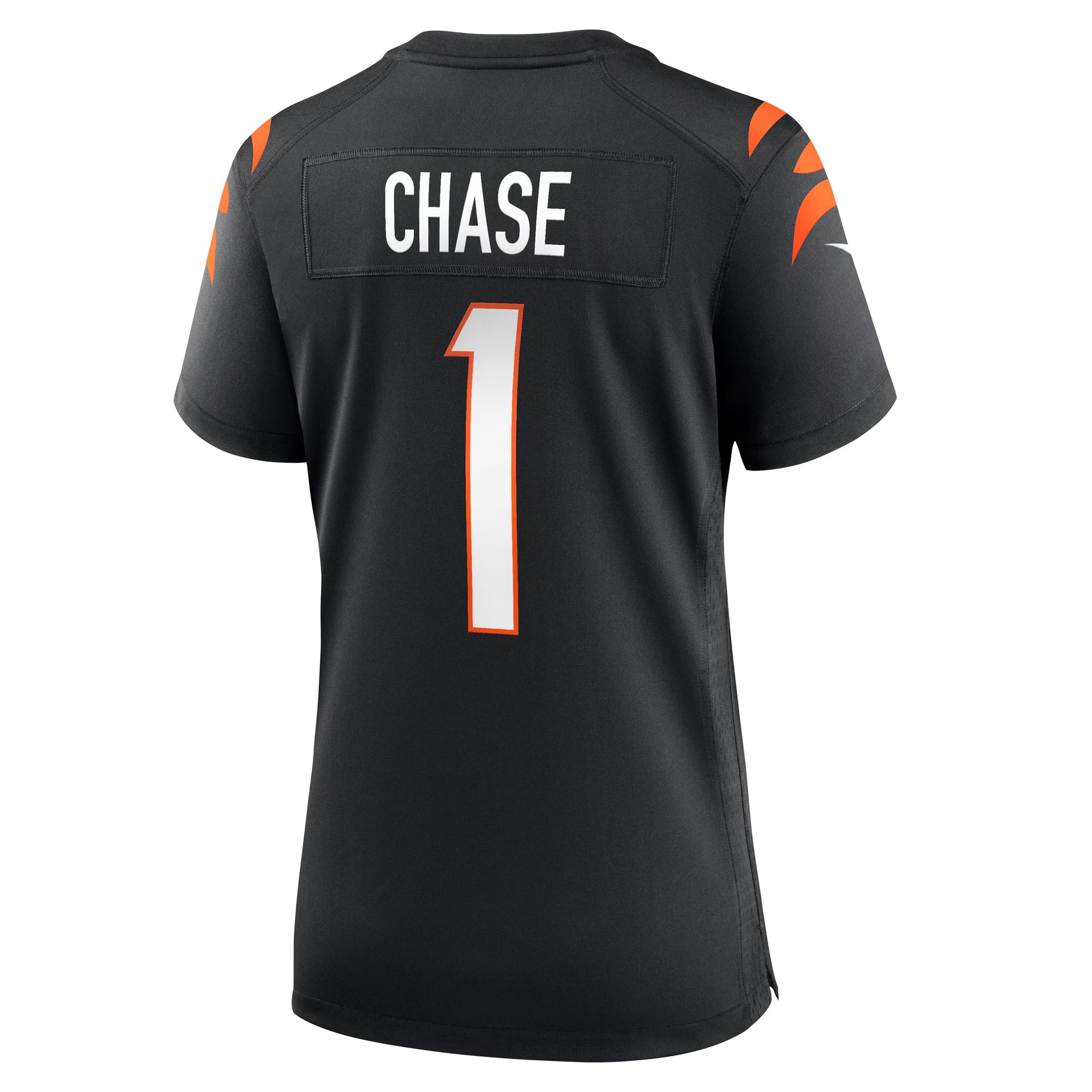 Ja'Marr Chase #1 Cincinnati Bengals Women's Game Jersey - Black - angle 9