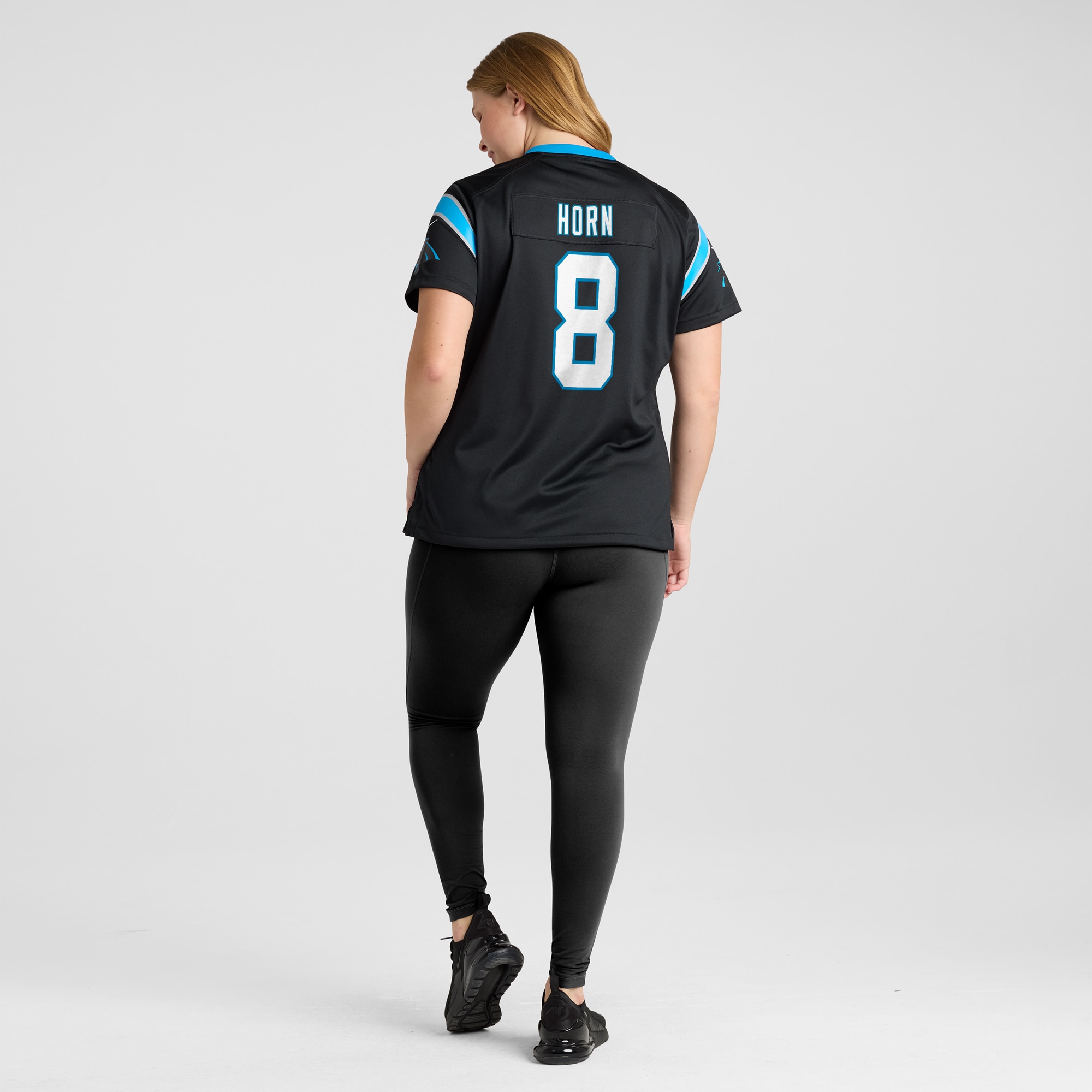 Jaycee Horn Carolina Panthers Women's Player Jersey - Black - angle 9