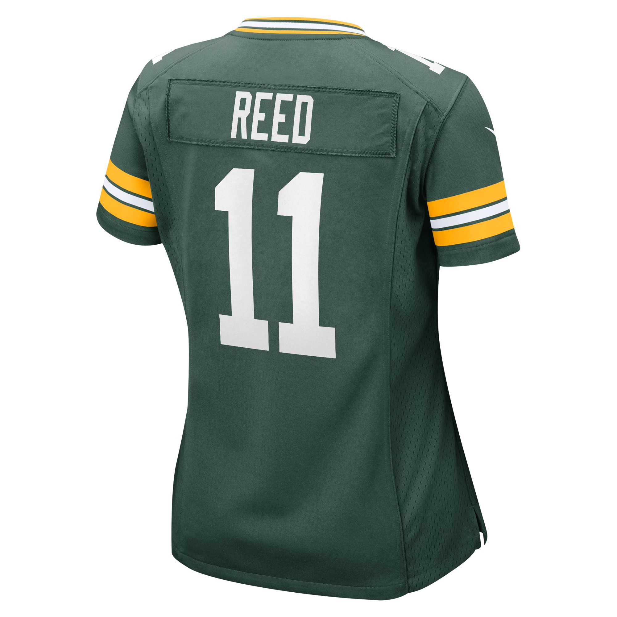 Jayden Reed Green Bay Packers Women's Game Jersey - Green - angle 5