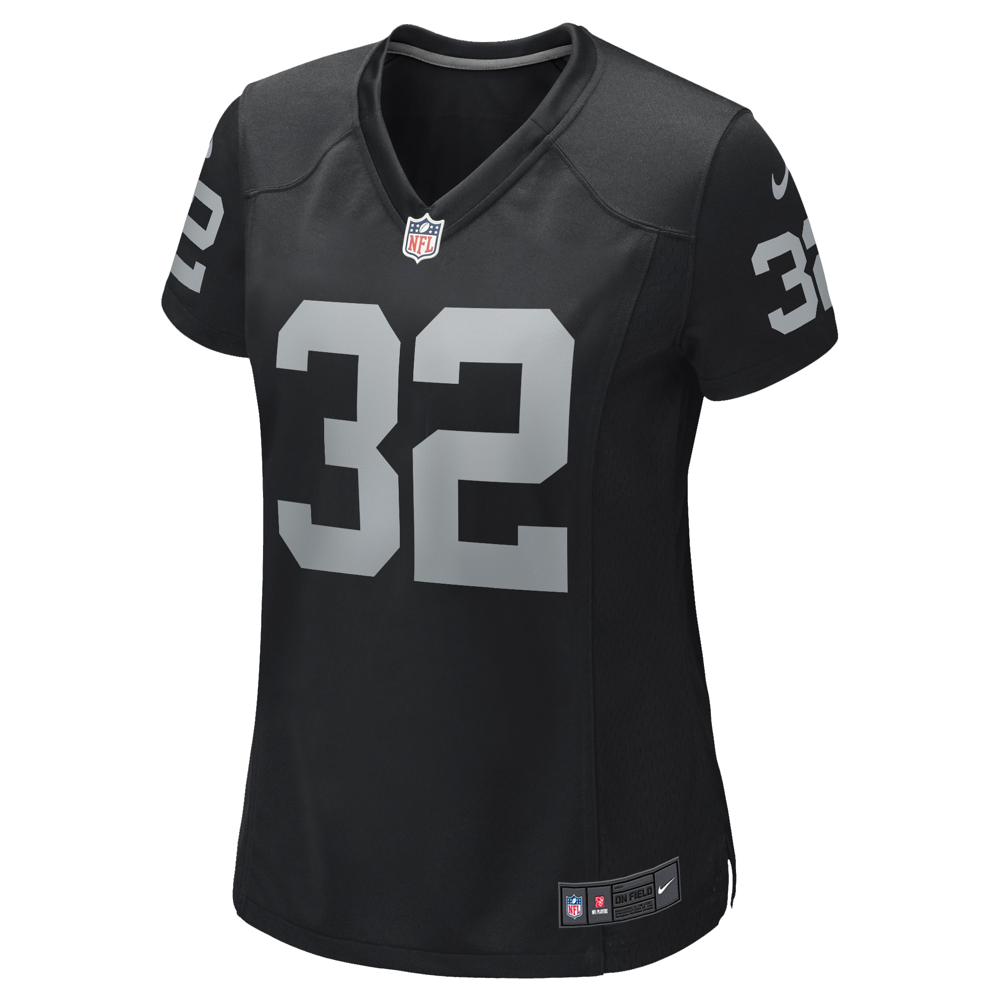 Marcus Allen Las Vegas Raiders Women's Game Retired Player Jersey - Black - angle 4