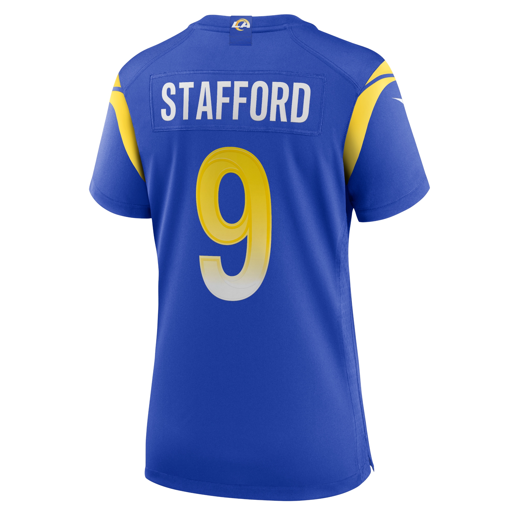 Matthew Stafford Los Angeles Rams Nike Women's Game Jersey - Royal - angle 8