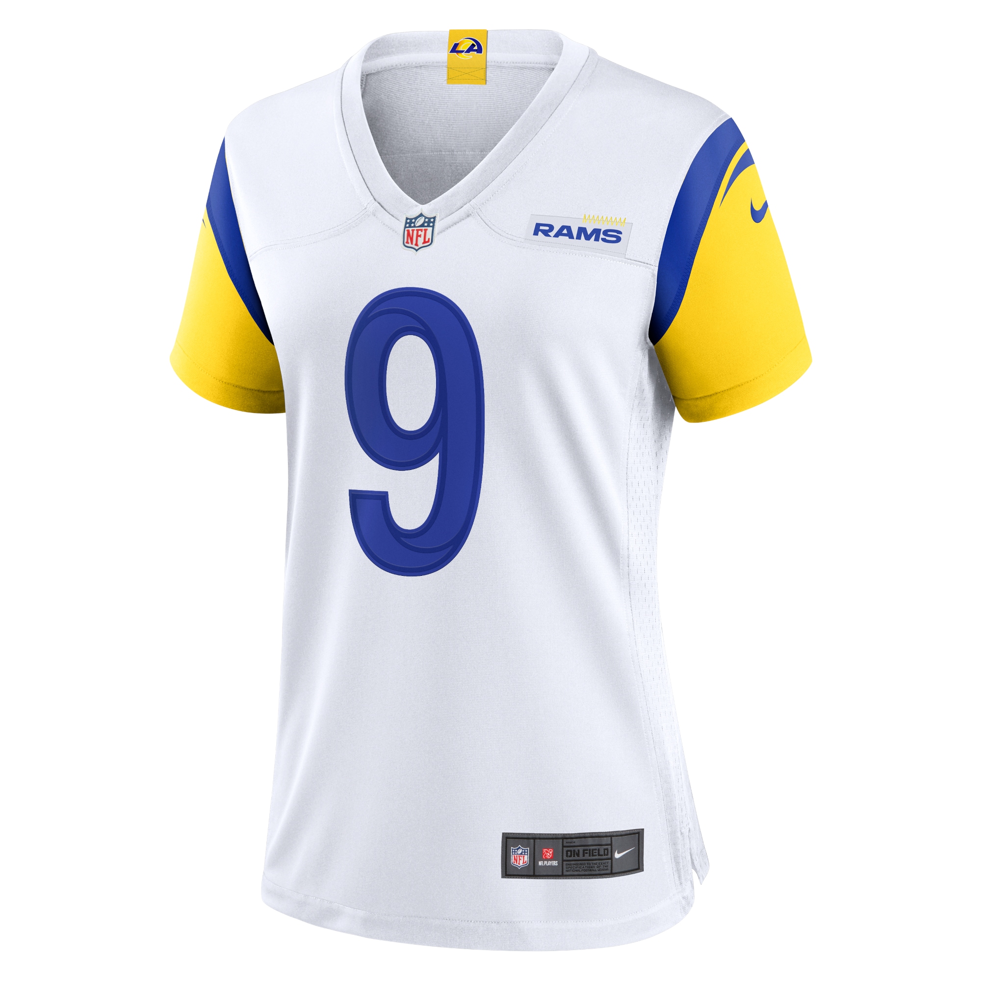 Matthew Stafford Los Angeles Rams Women's Player Jersey - White - angle 4