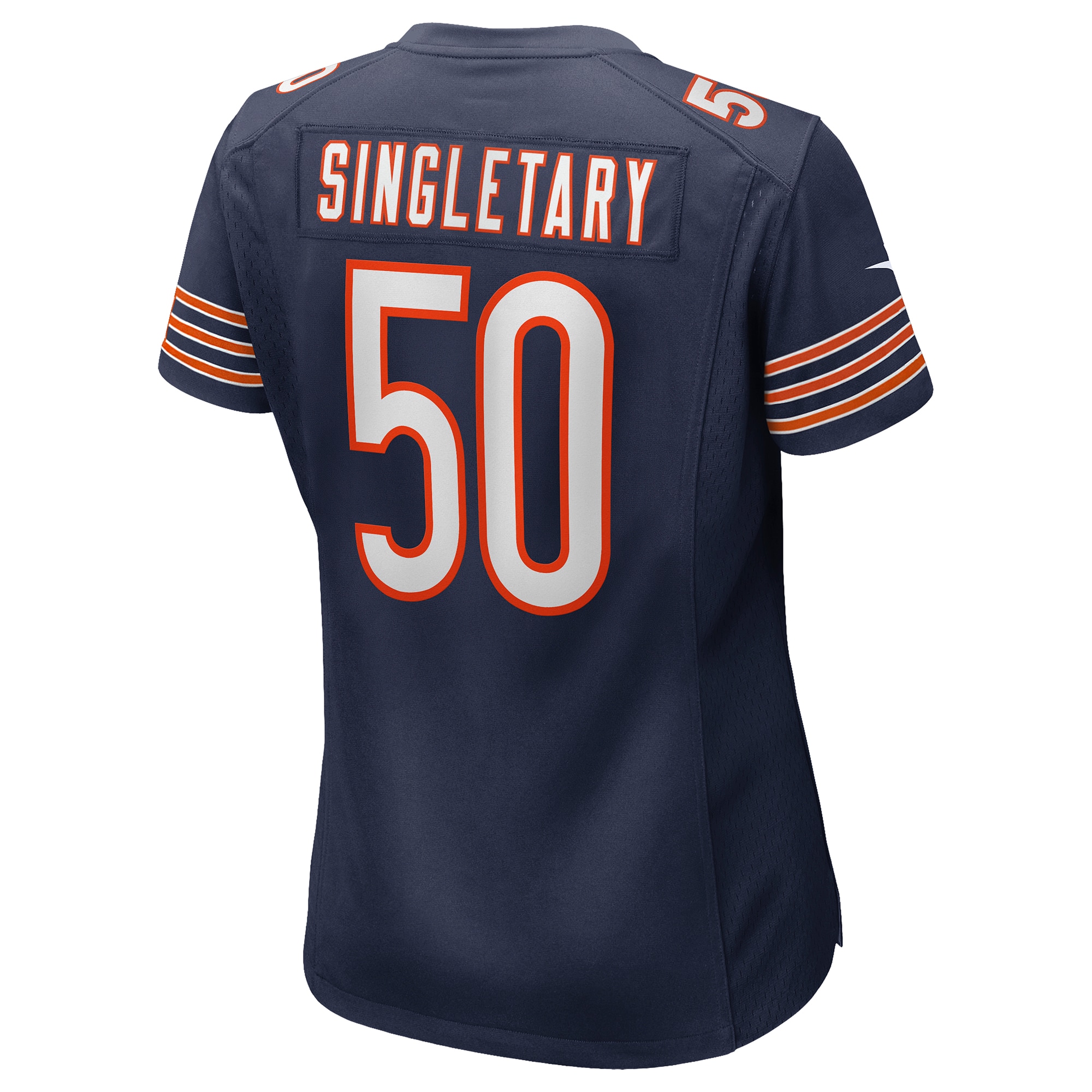 Mike Singletary Chicago Bears Women's Game Retired Player Jersey - Navy - angle 5