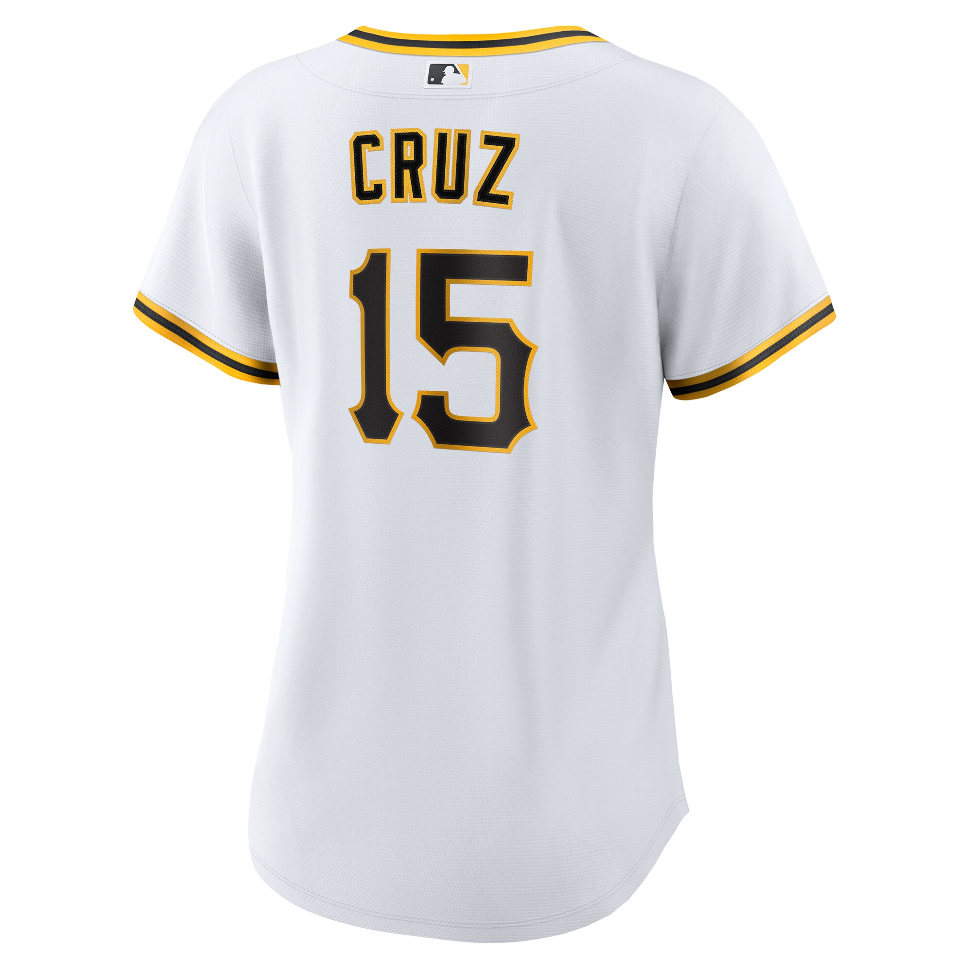 Oneil Cruz Pittsburgh Pirates Women's Home Replica Jersey - White - angle 5