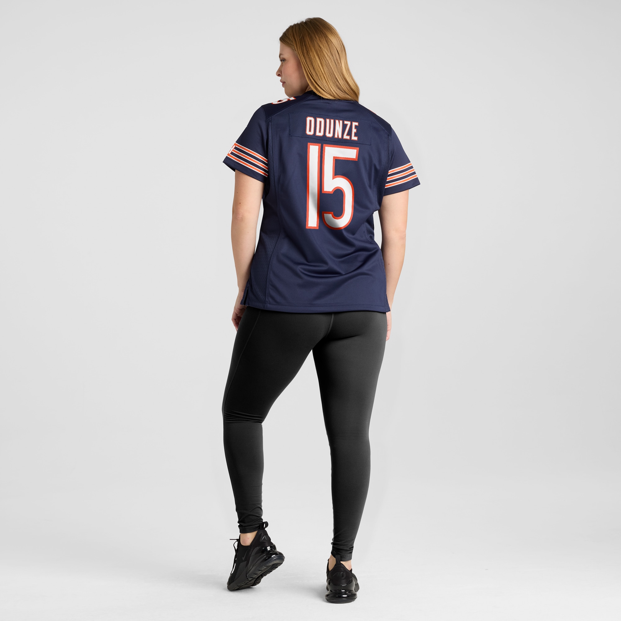 Rome Odunze Chicago Bears Women's Game Jersey - Navy - angle 9