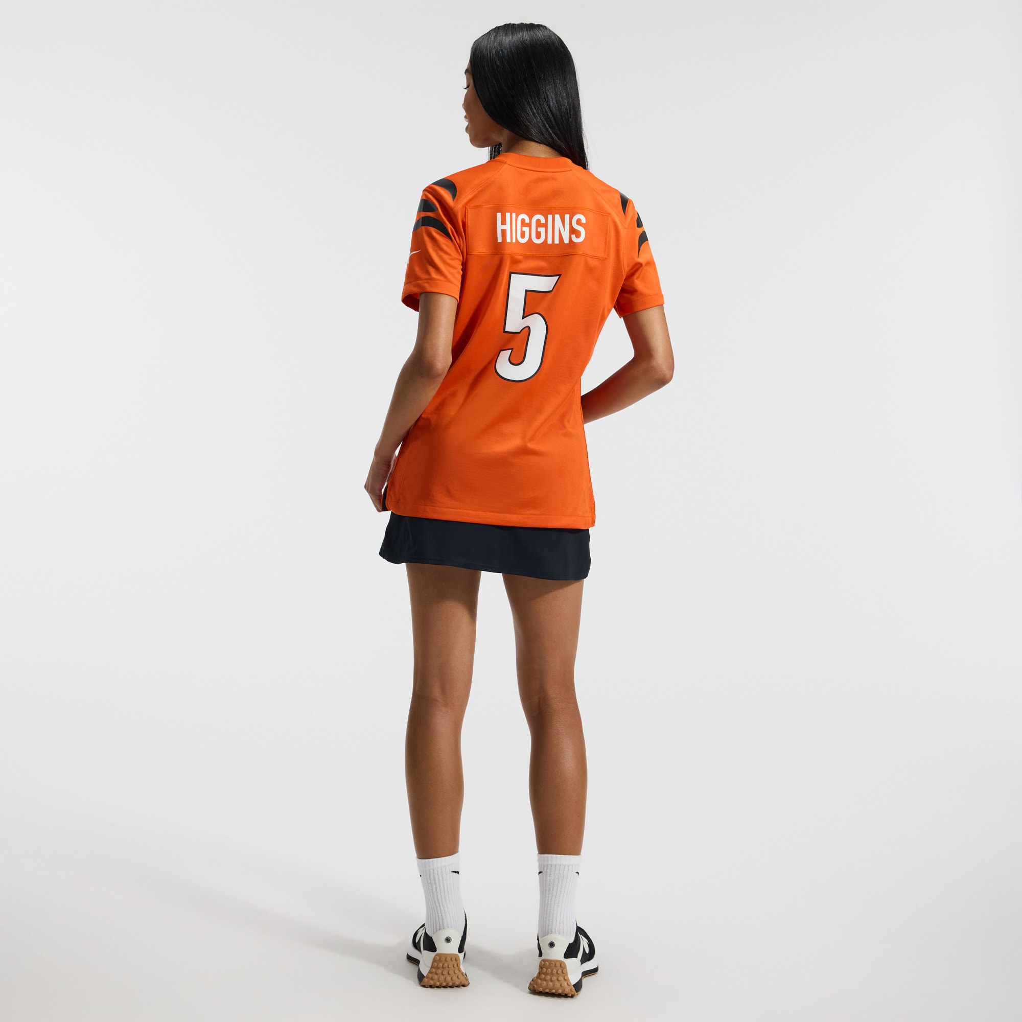Tee Higgins Cincinnati Bengals Women's Alternate Game Jersey - Orange - angle 9