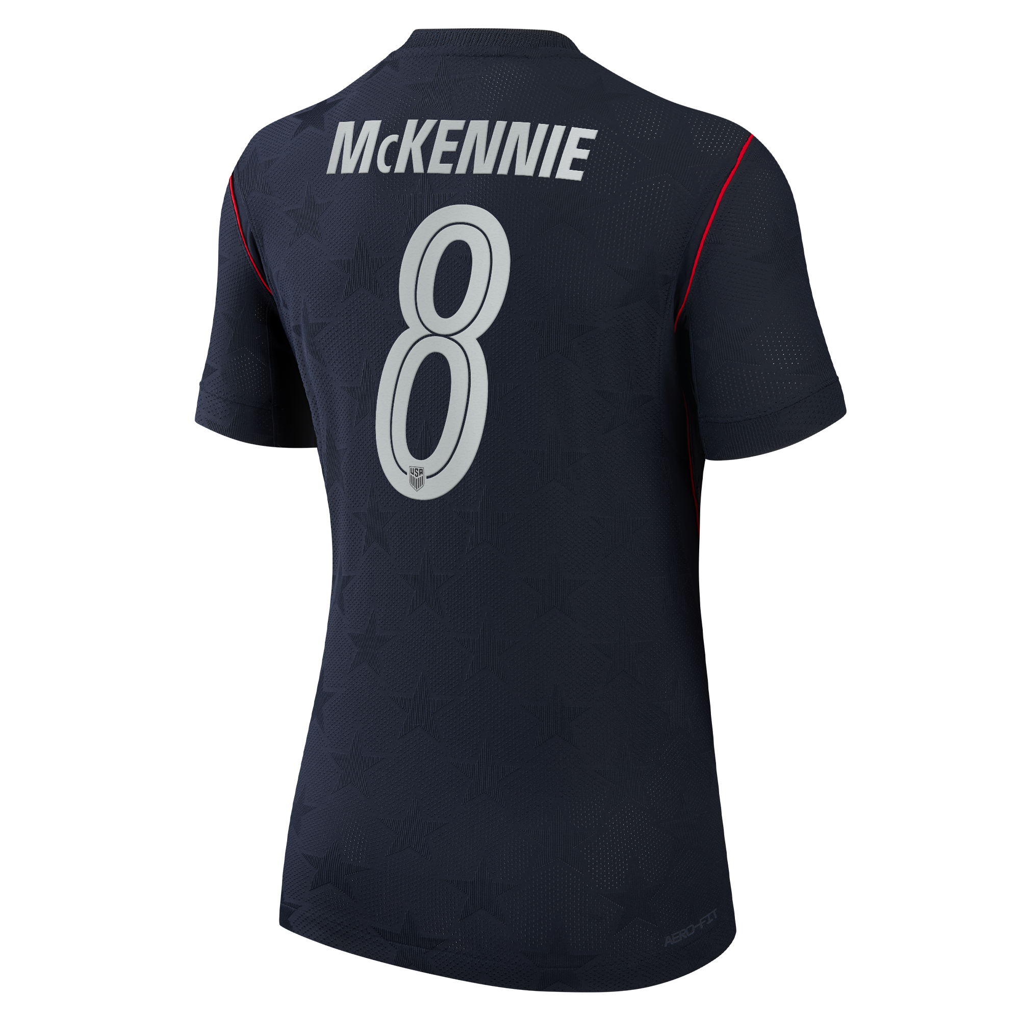Weston McKennie USMNT Women's 2026 Away Match Authentic Jersey - Blue - angle 5
