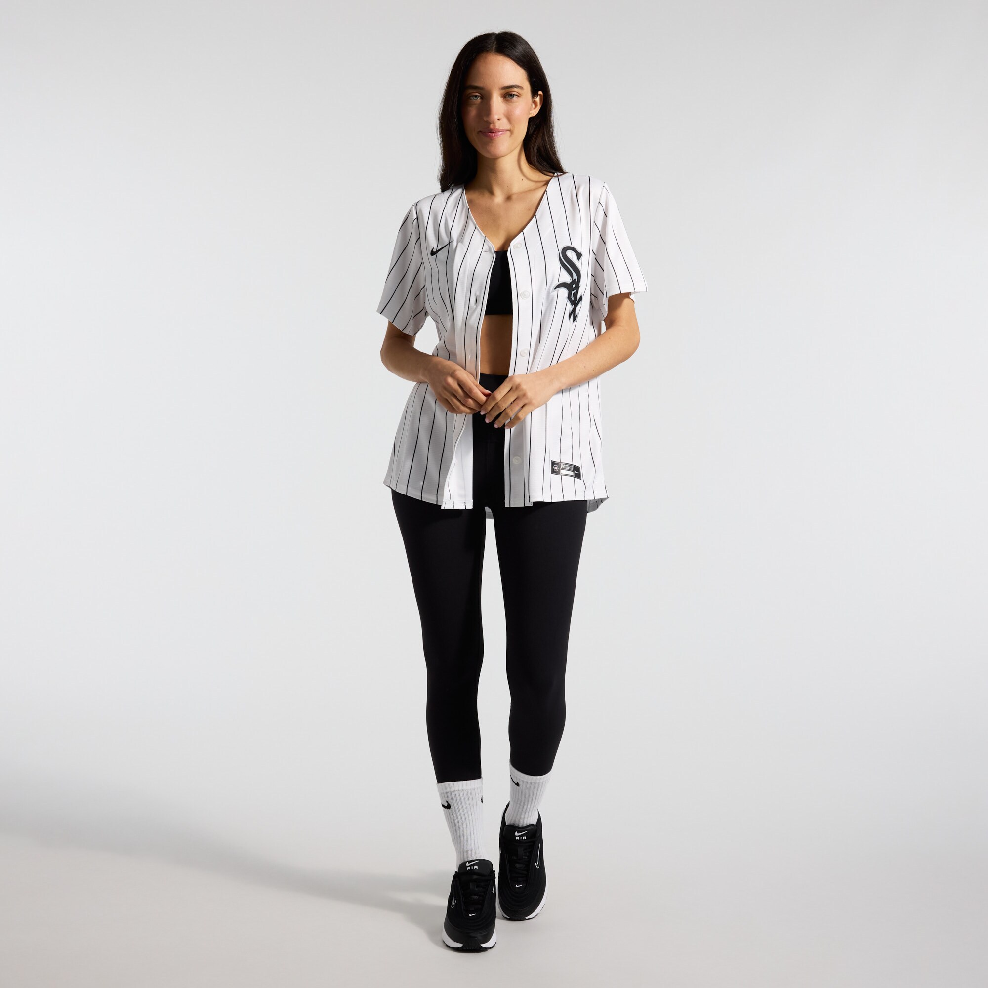 Chicago White Sox Women's Home Replica Team Jersey - White - angle 5