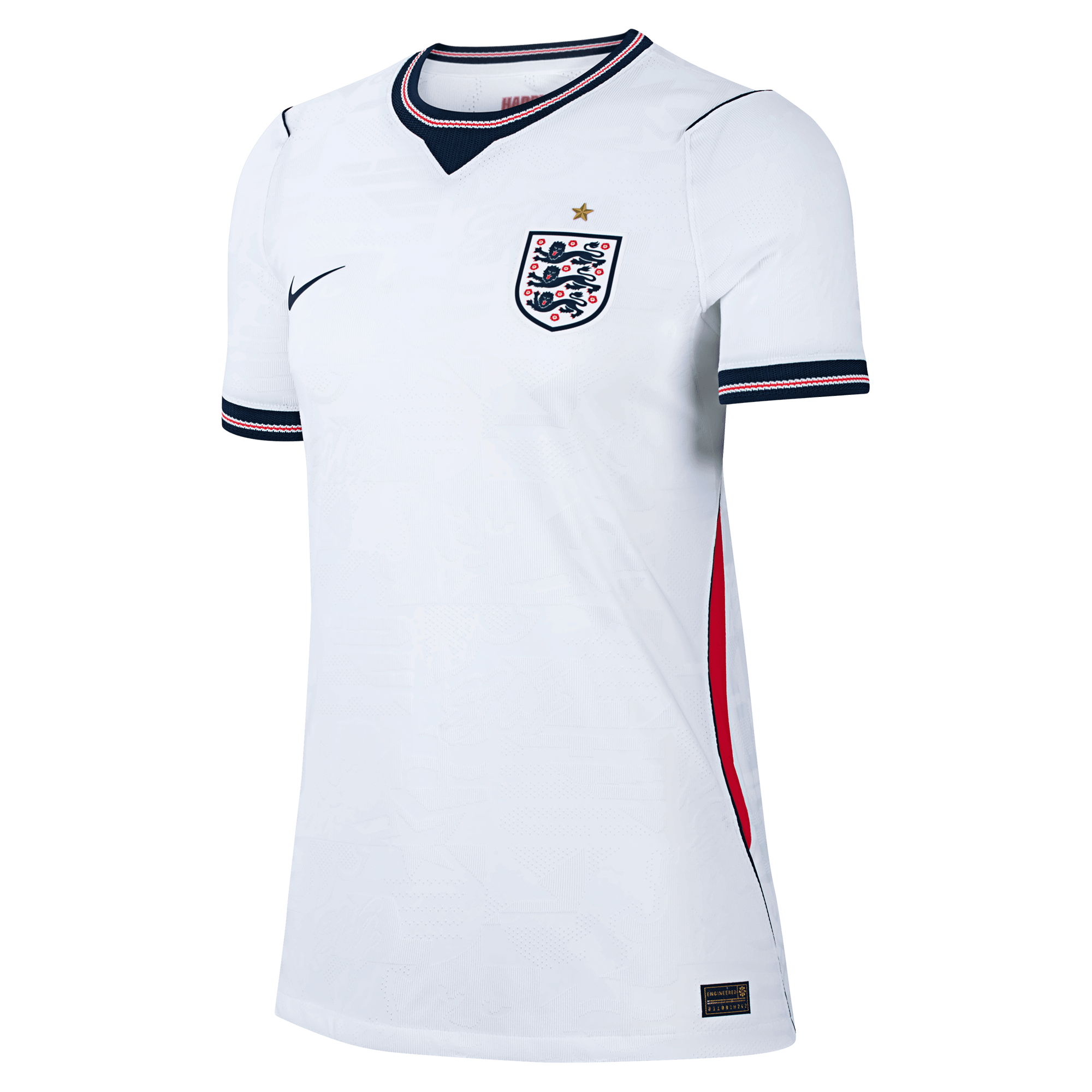 England National Team Women's 2026 Home Match Jersey - White - angle 4
