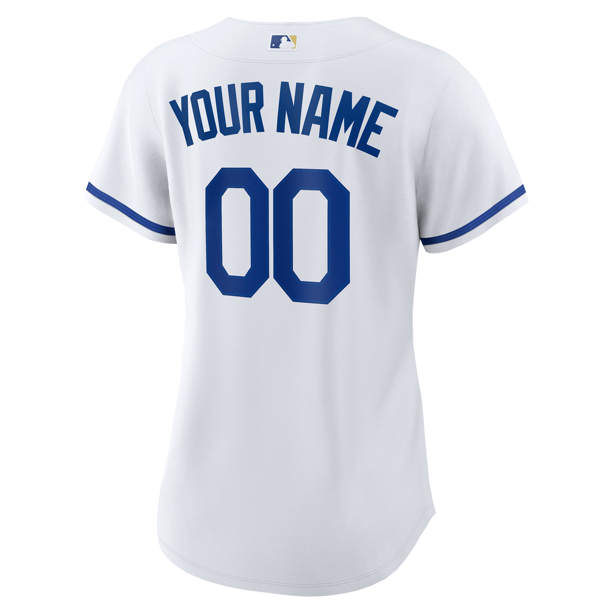 Kansas City Royals Women's Replica Custom Jersey - White - angle 5