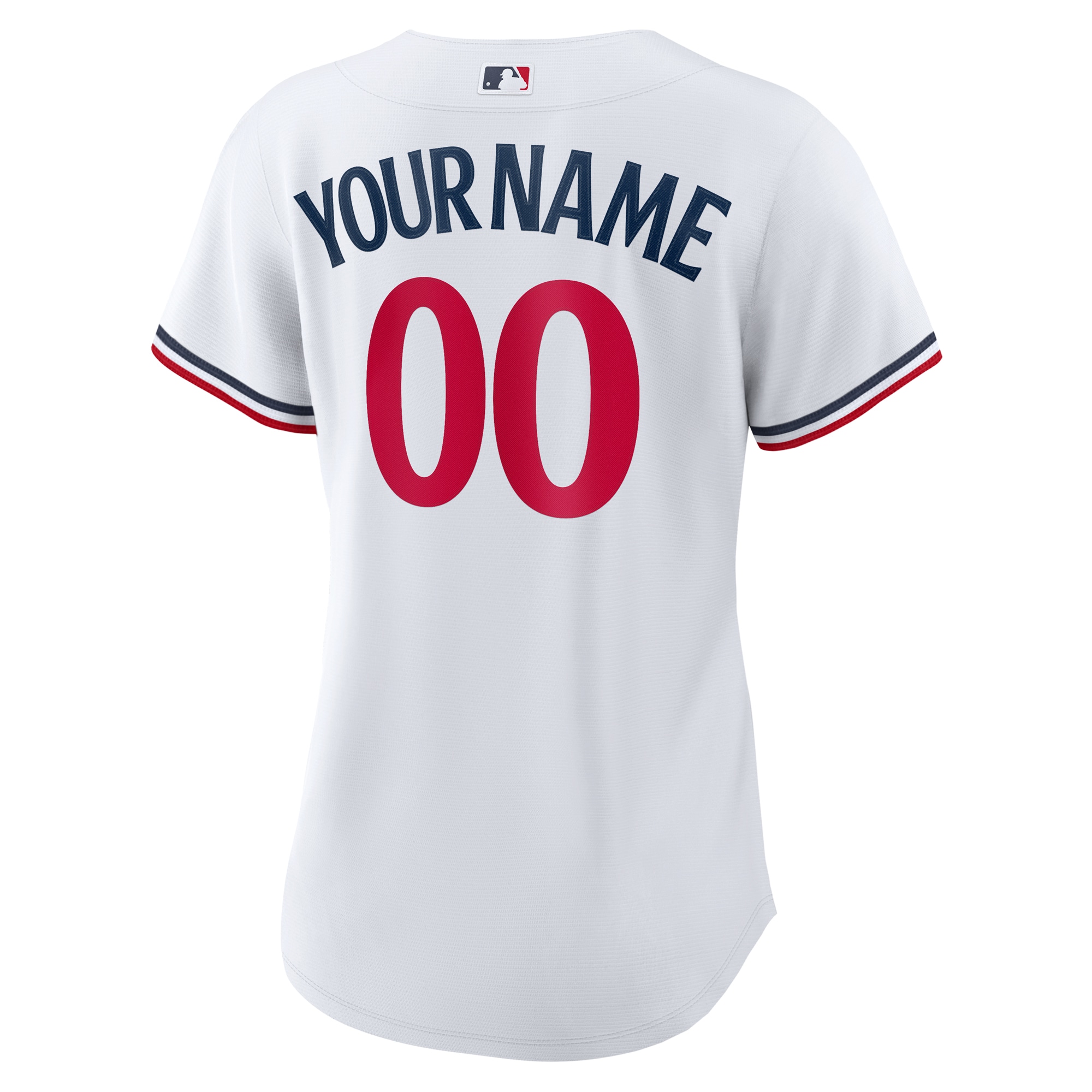 Minnesota Twins Women's Home Replica Custom Jersey - White - angle 5