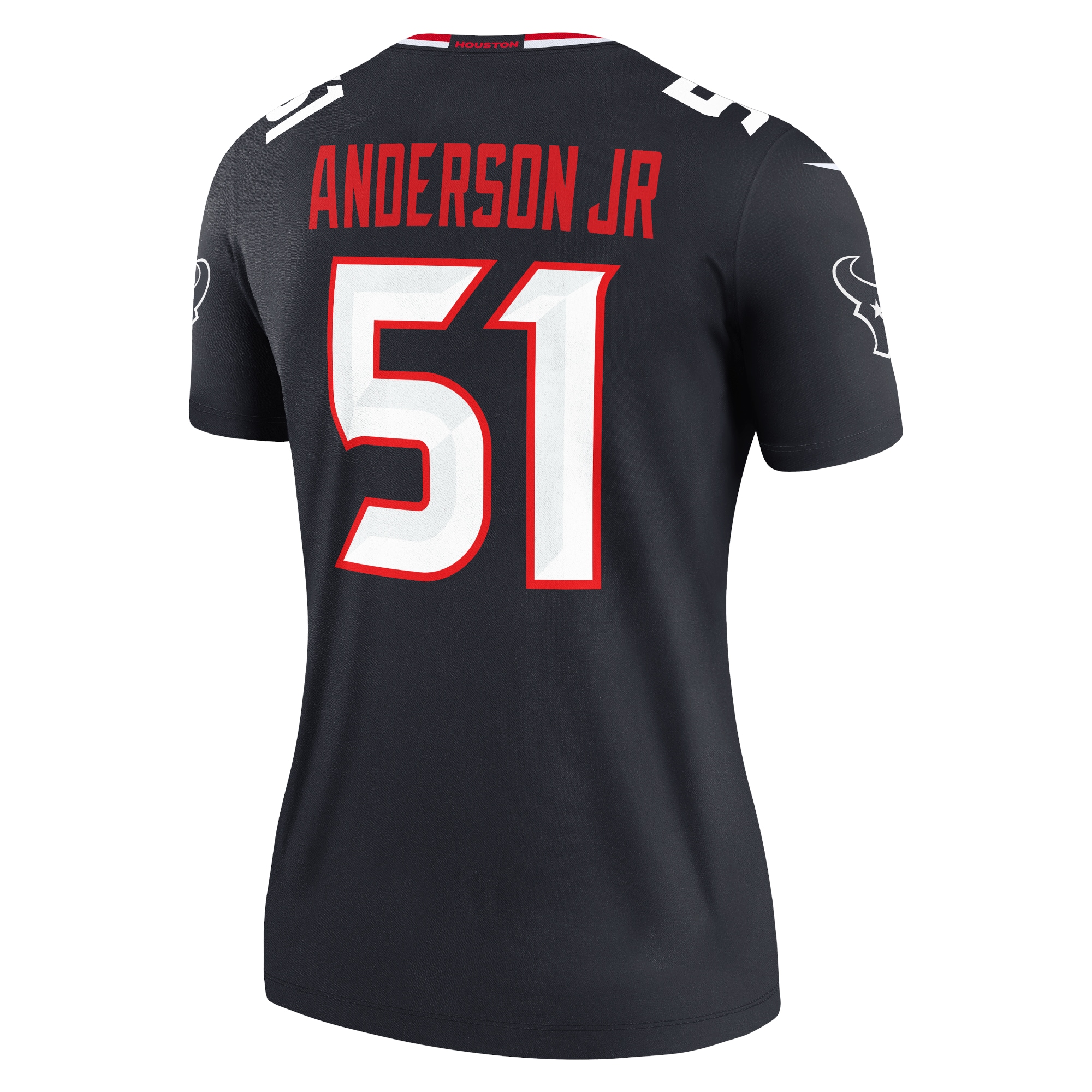 Will Anderson Jr. Houston Texans Women's Legend Player Performance Jersey Top - Navy - angle 5