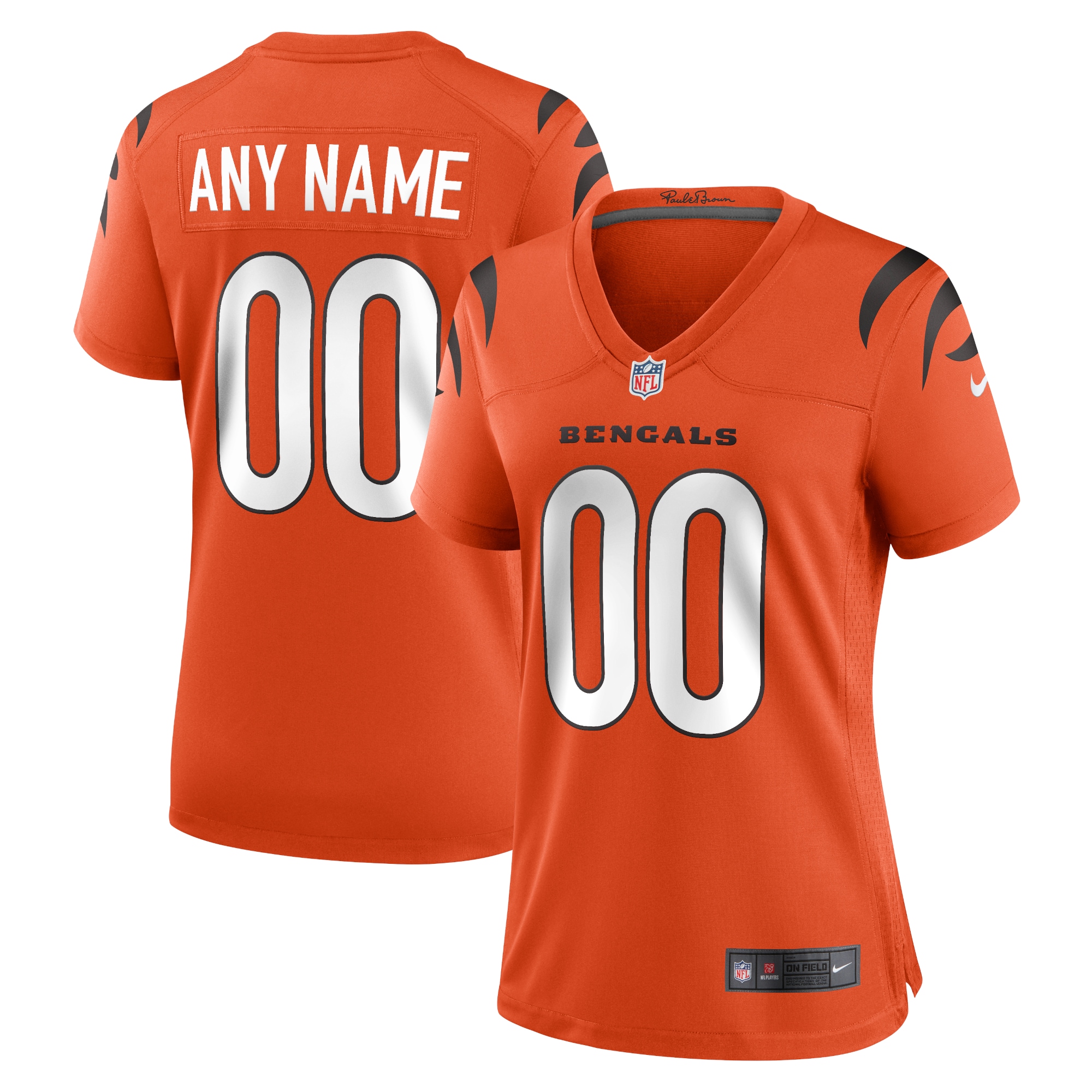 Cincinnati Bengals Alternate NFL Jersey - Orange | FanWearStyle
