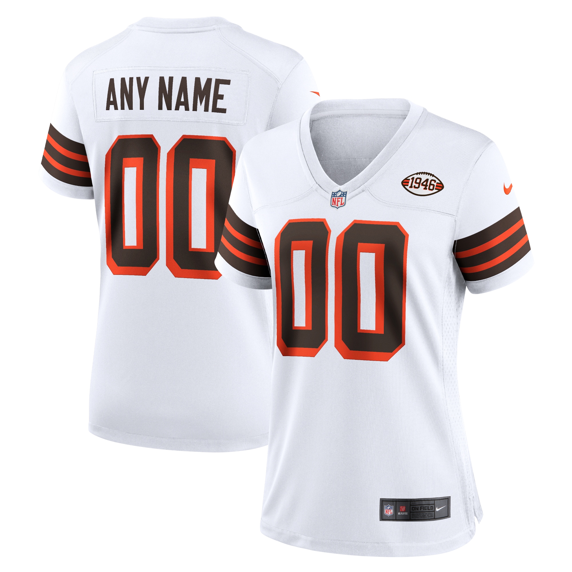 Cleveland Browns Alternate NFL Jersey - White | FanWearStyle