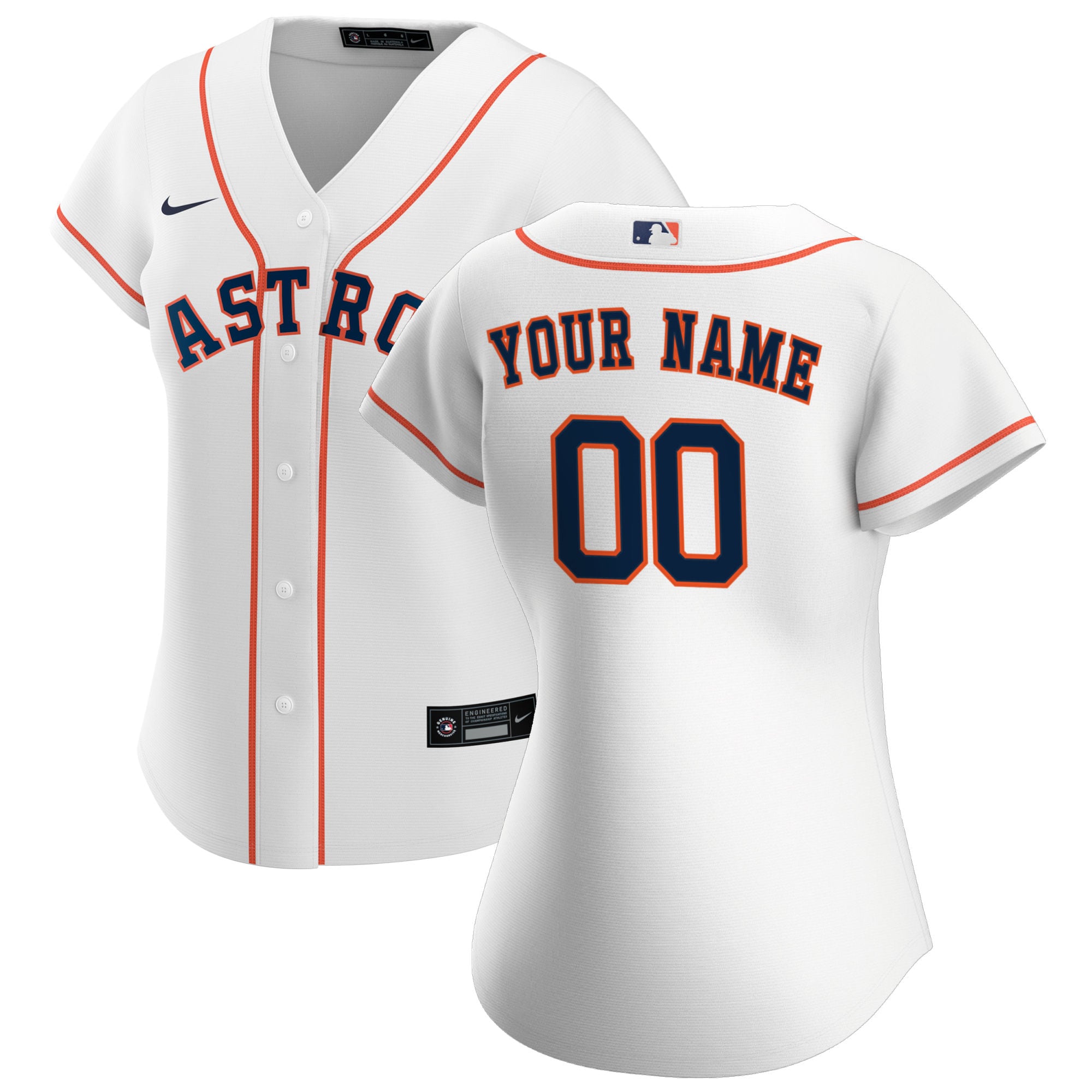 Houston Astros Home MLB Jersey - White | FanWearStyle