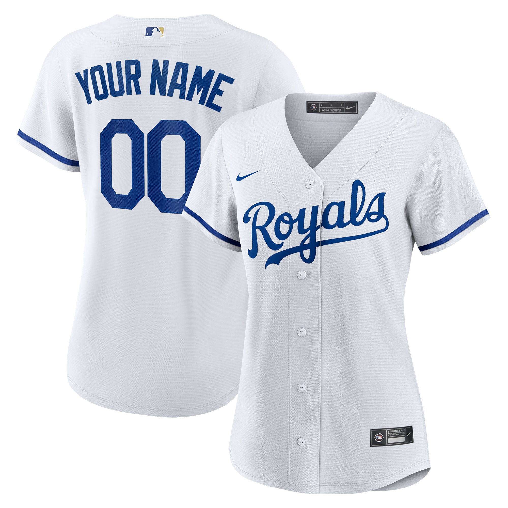 Kansas City Royals MLB Jersey - White | FanWearStyle