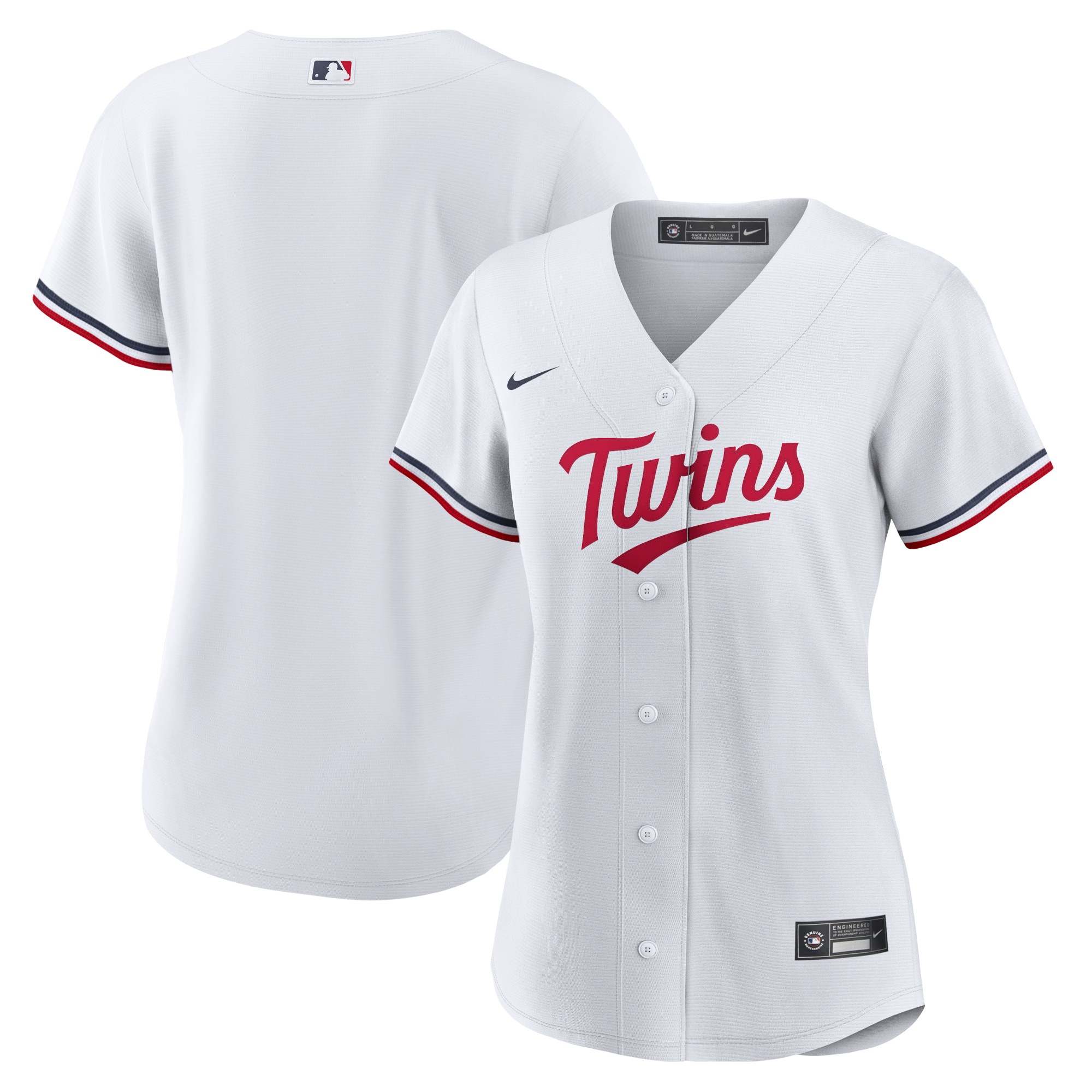 Minnesota Twins Home MLB Jersey - White | FanWearStyle