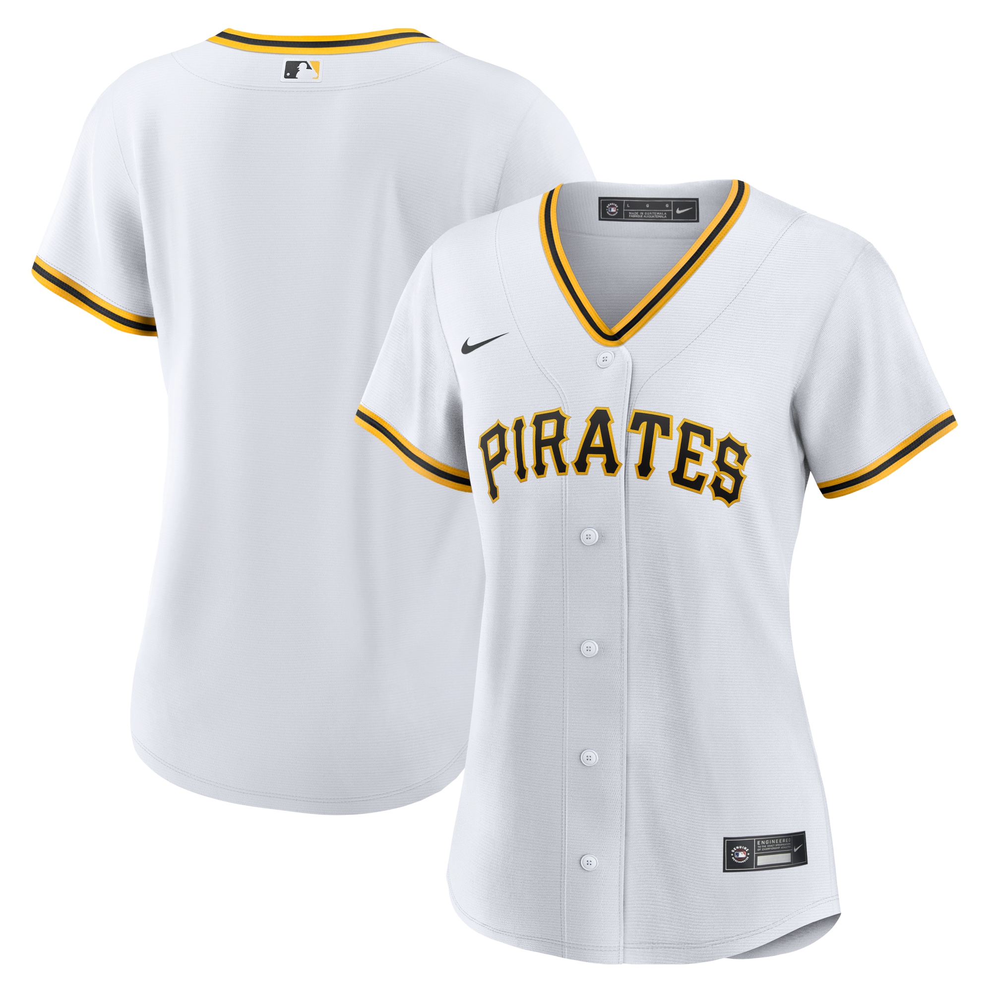 Pittsburgh Pirates Home MLB Jersey - White | FanWearStyle