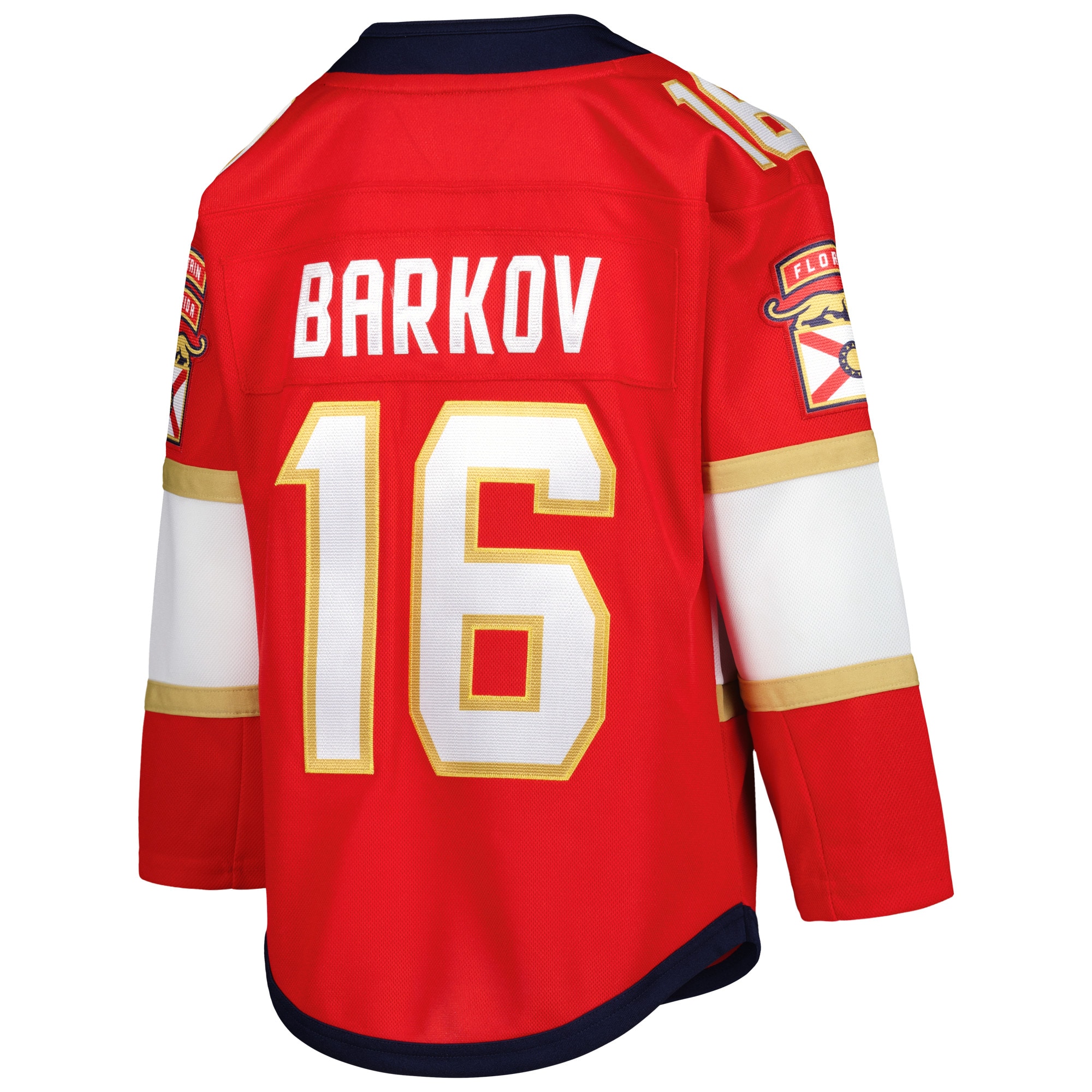Aleksander Barkov Florida Panthers Youth Home Premier Player Jersey - Red - angle 4