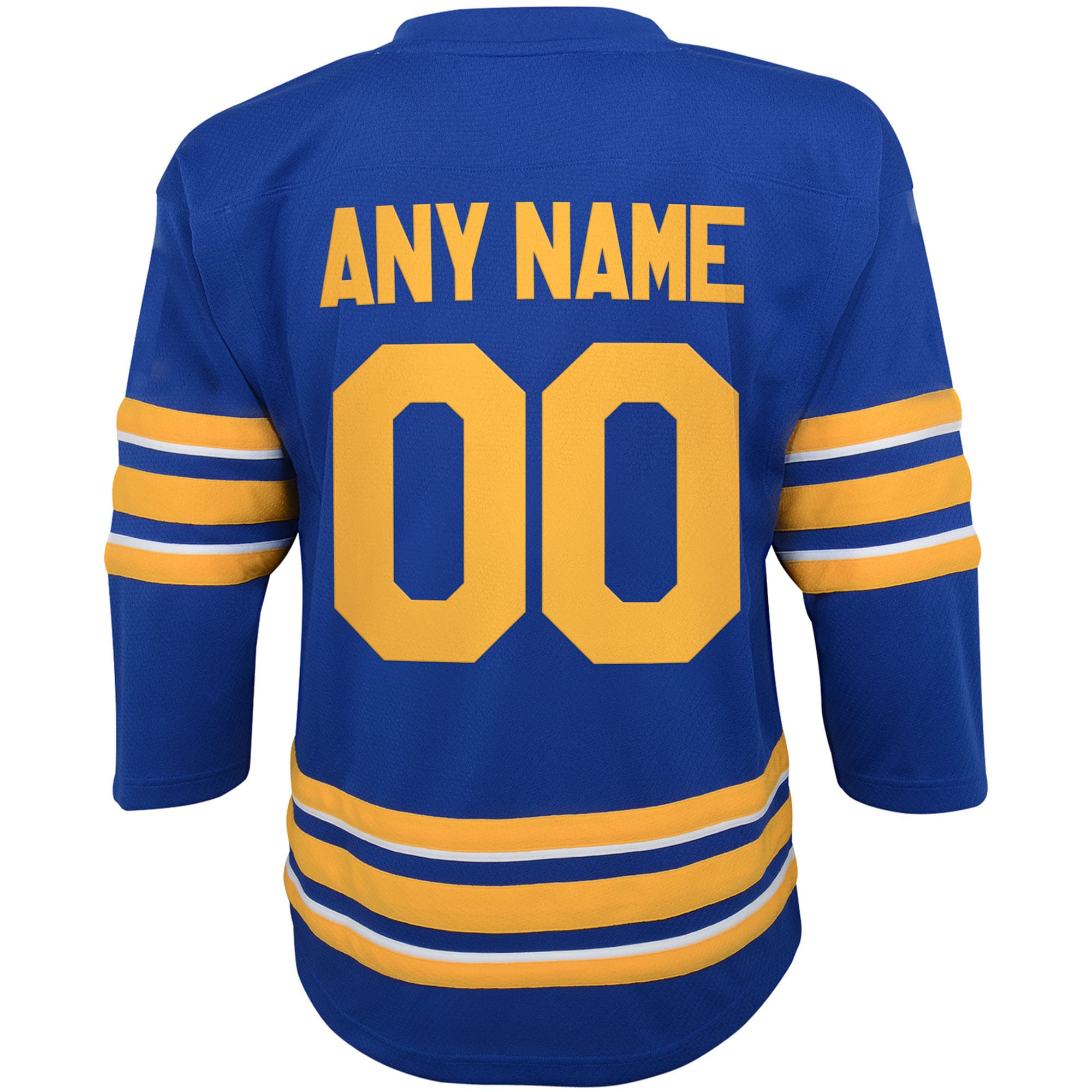 Buffalo Sabres Youth Home Replica Custom Jersey - Blue - angle 4