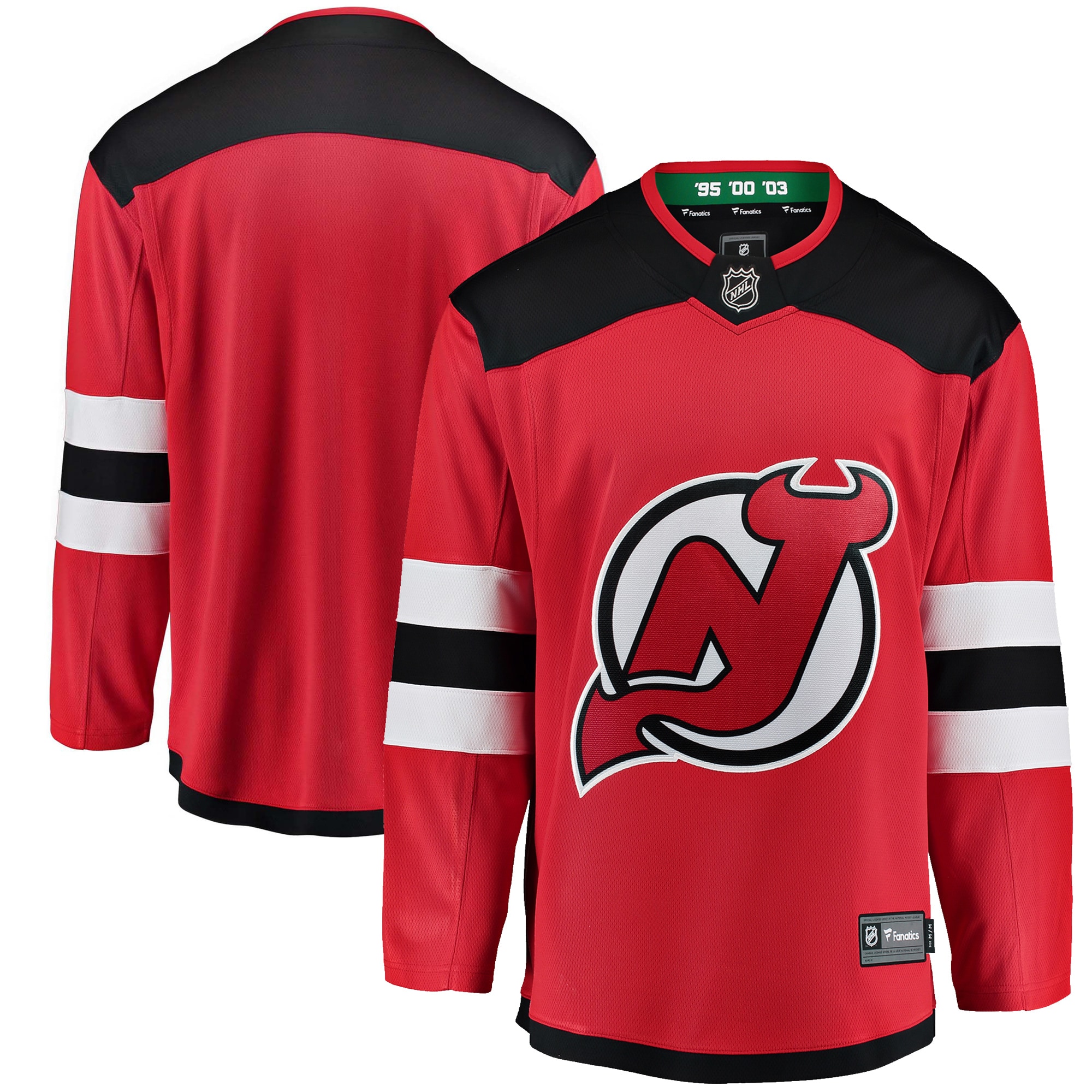 New Jersey Devils Home NHL Jersey - Red | FanWearStyle