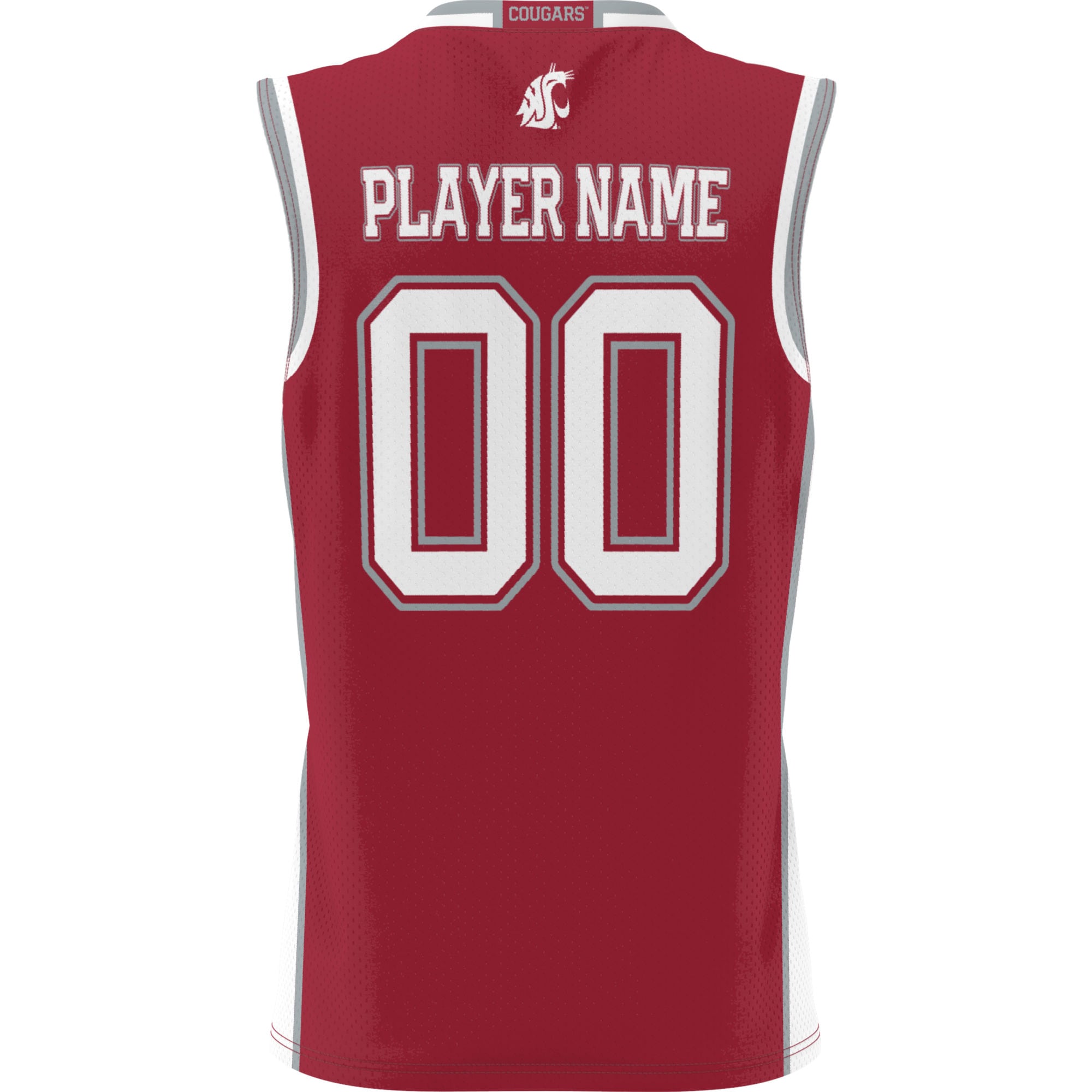 Washington State Cougars GameDay Greats Youth NIL Pick-A-Player Lightweight Women's Basketball Jersey - Crimson - angle 3