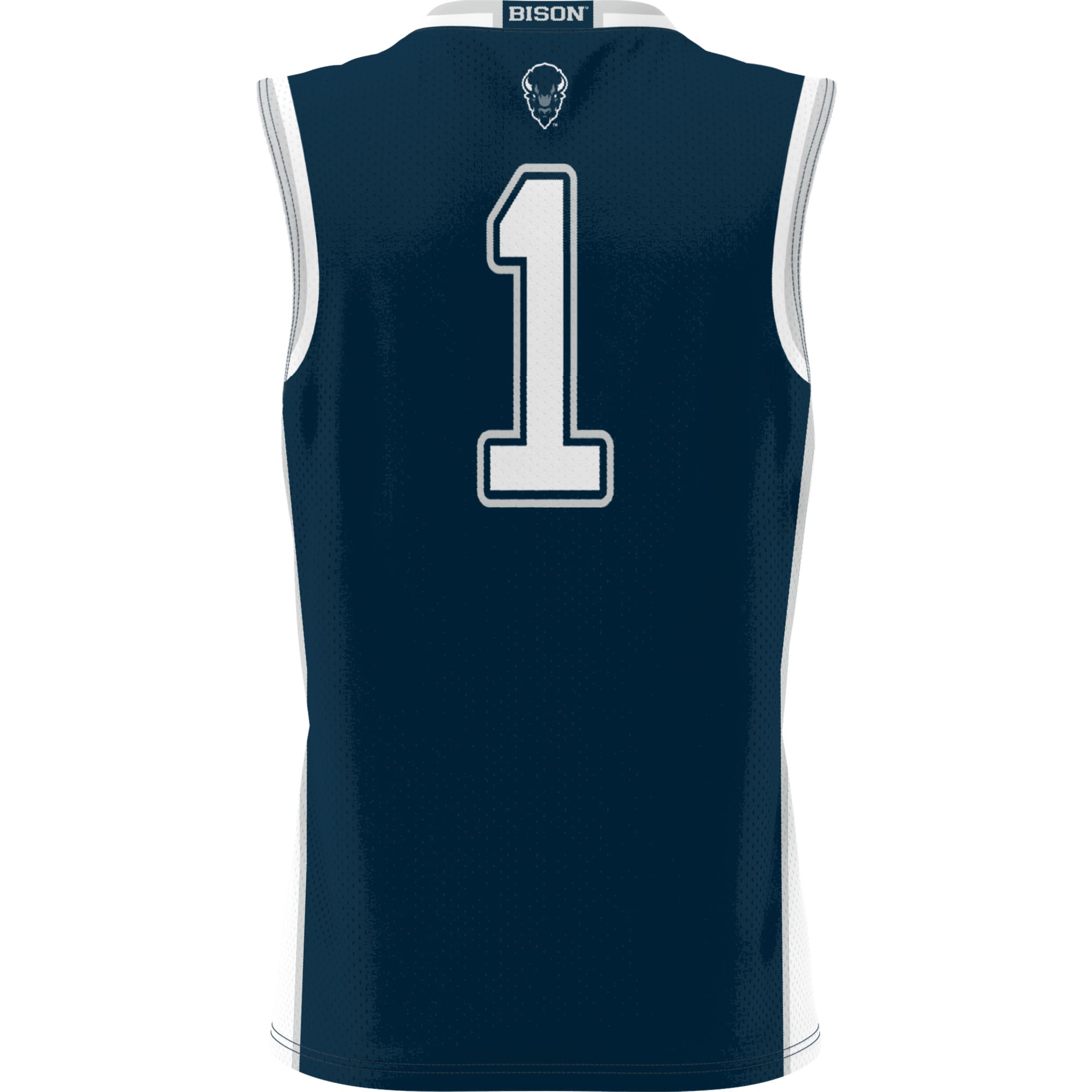 Howard Bison GameDay Greats Youth Lightweight Basketball Jersey - Navy - angle 3