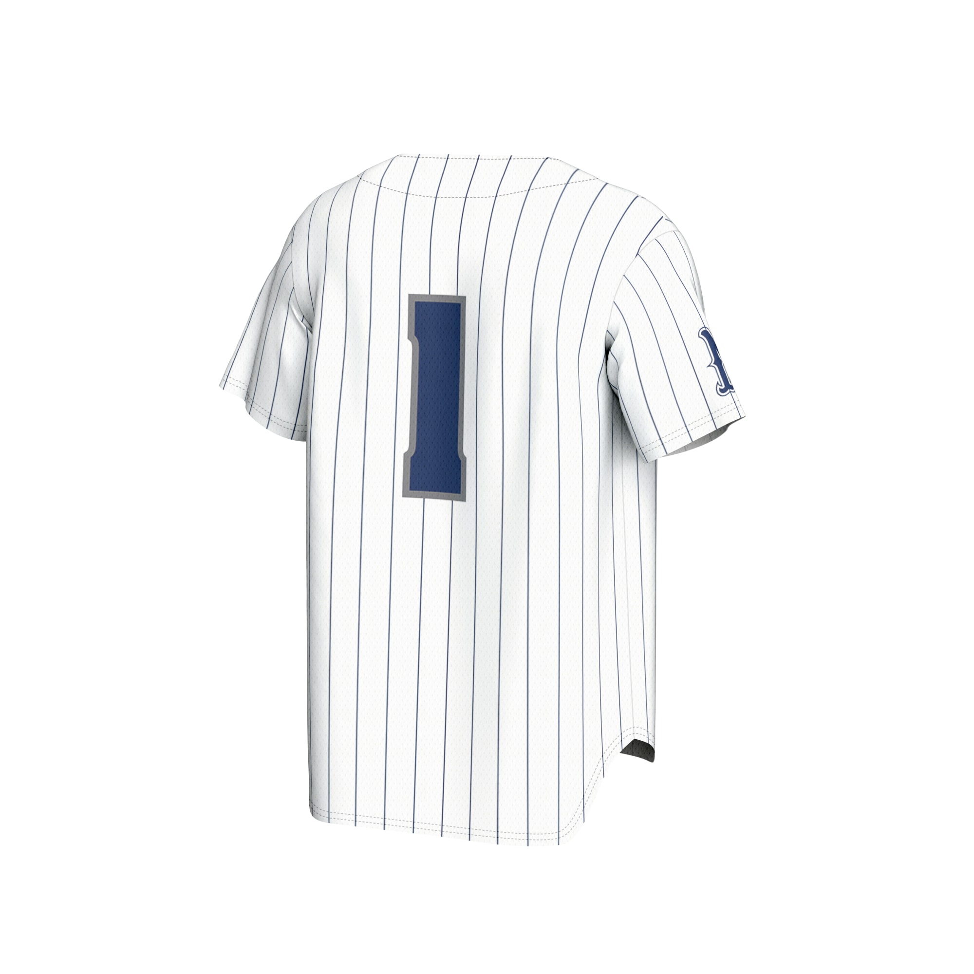 Nevada Wolf Pack GameDay Greats Youth Lightweight Baseball Jersey - White - angle 4