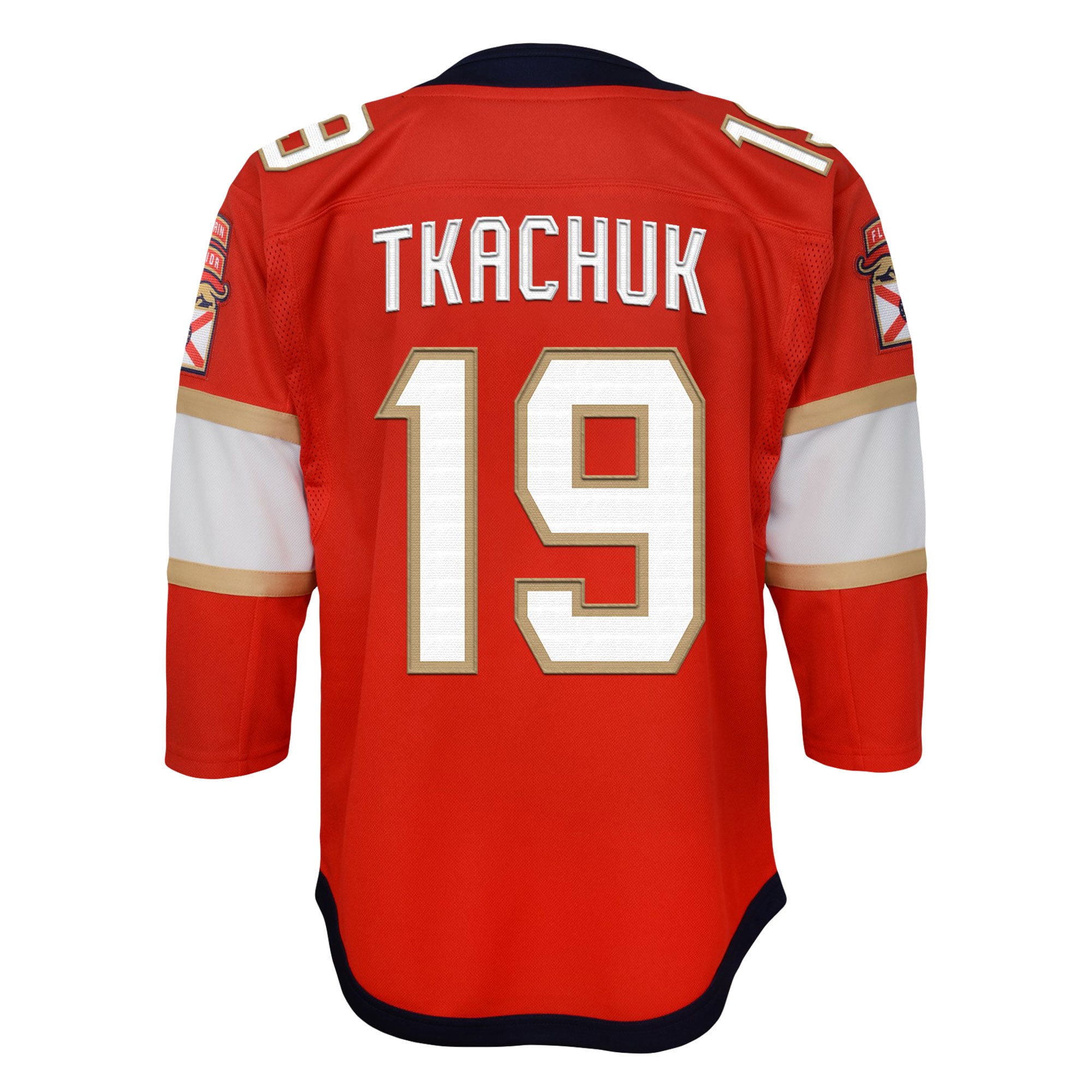 Matthew Tkachuk Florida Panthers Youth Home Premier Player Jersey - Red - angle 4