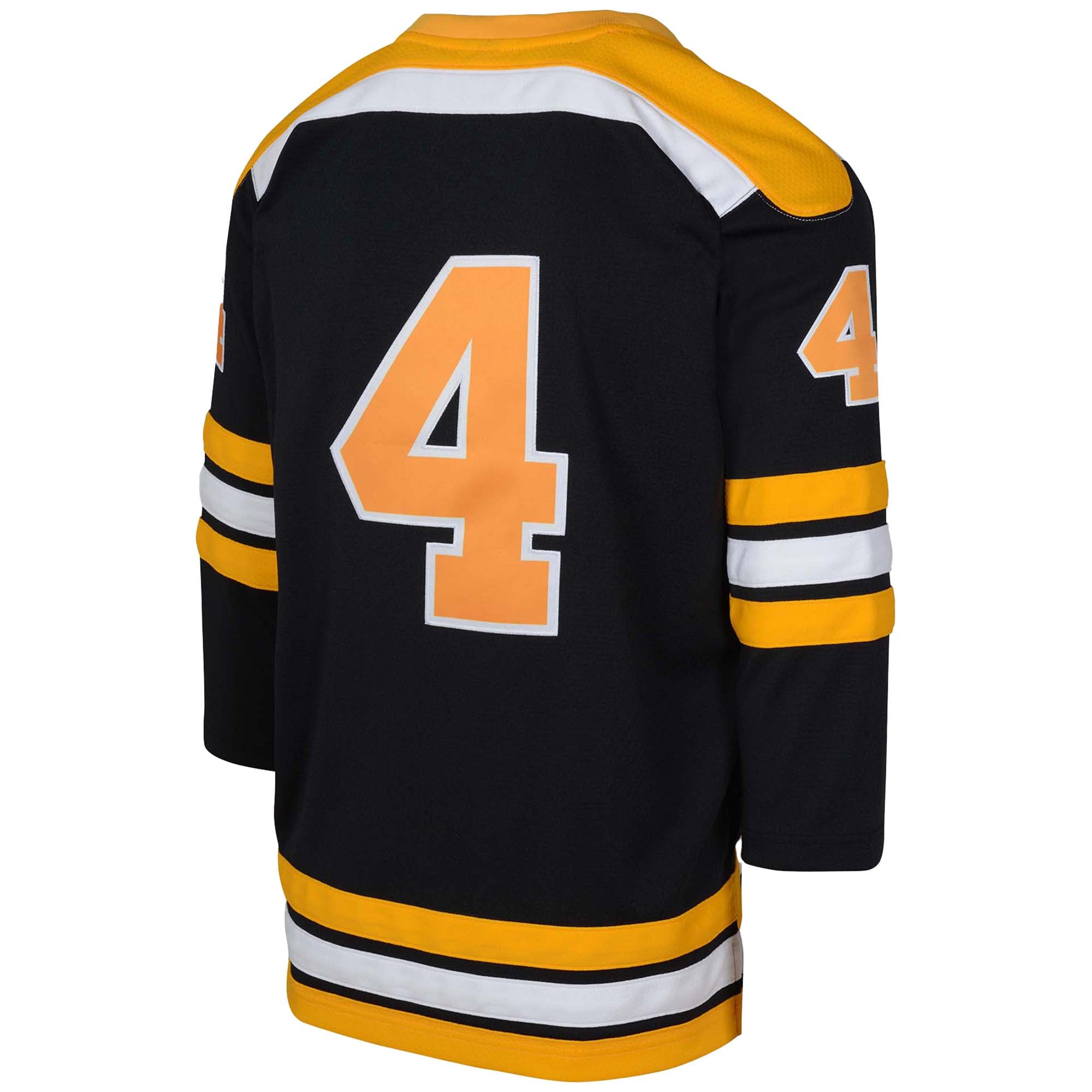 Bobby Orr Boston Bruins Youth Power Play Player Jersey - Black - angle 4