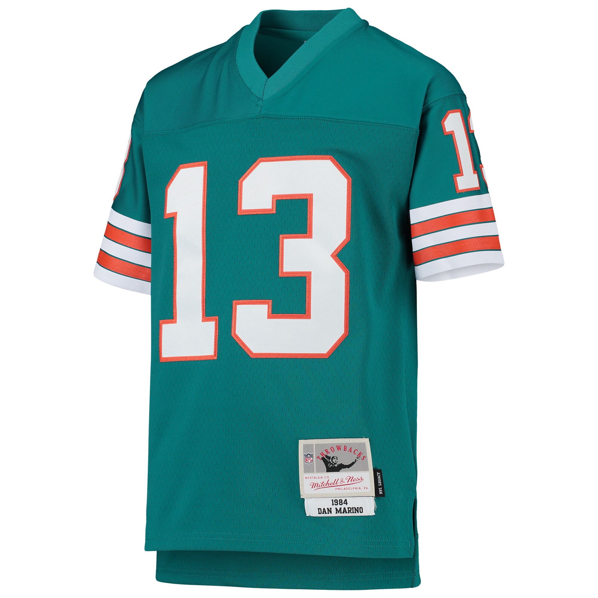 Dan Marino Miami Dolphins Youth 1984 Legacy Retired Player Jersey - Aqua - angle 3