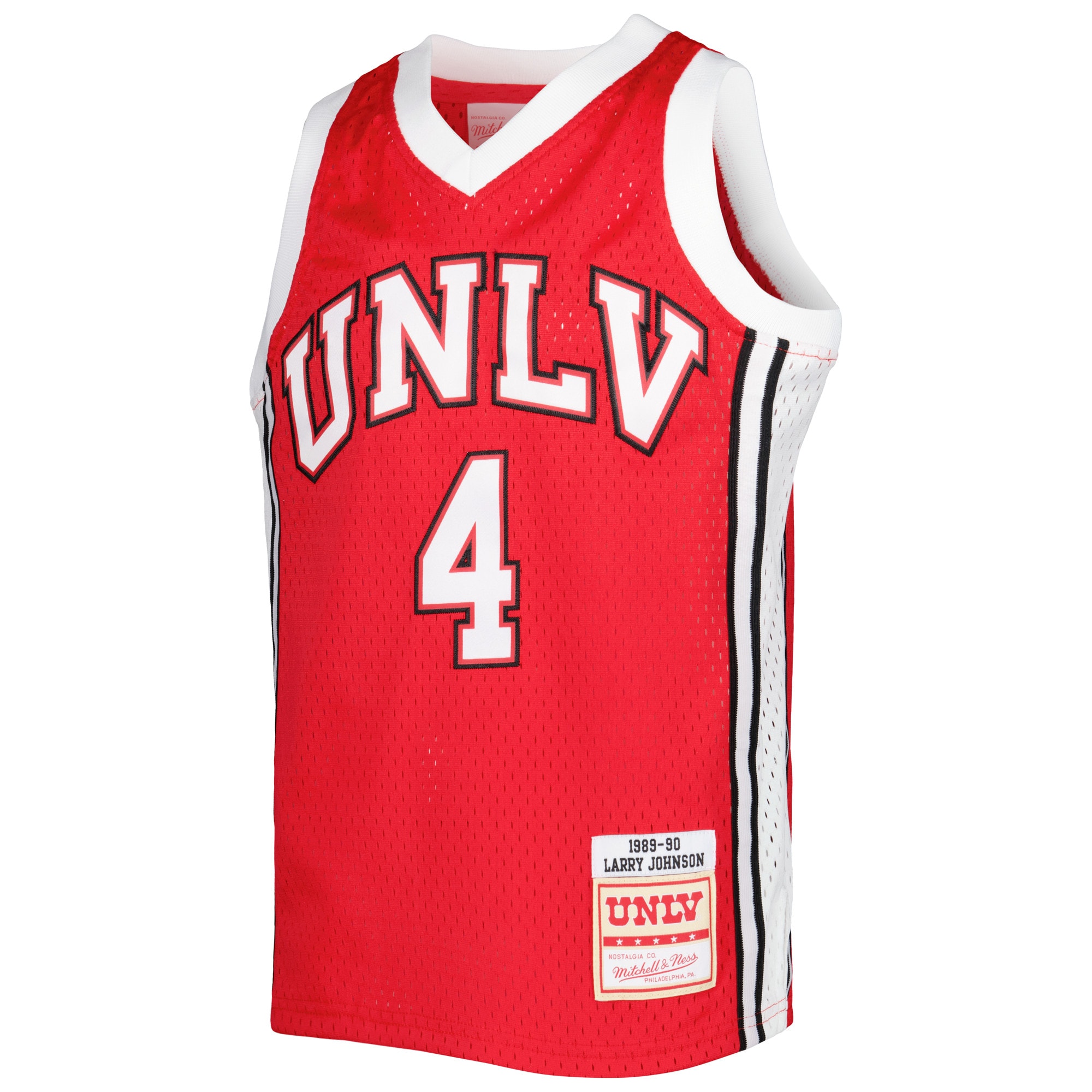 Larry Johnson UNLV Rebels Youth Swingman Replica Jersey - Scarlet - angle 2