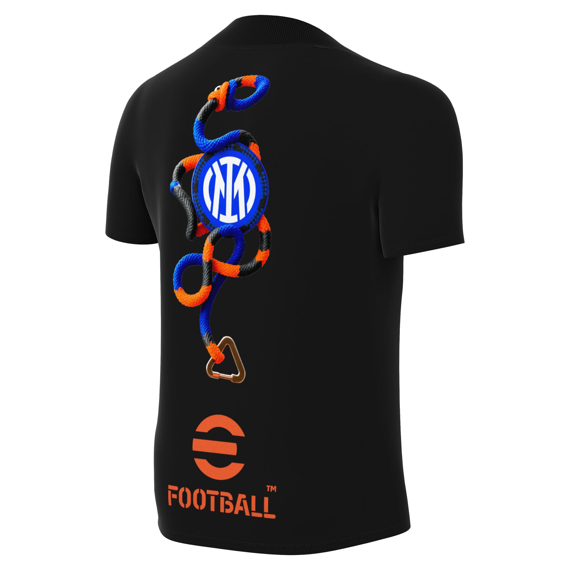 Inter Milan Youth Pre-Match Dri-FIT Jersey Top - Black - angle 5